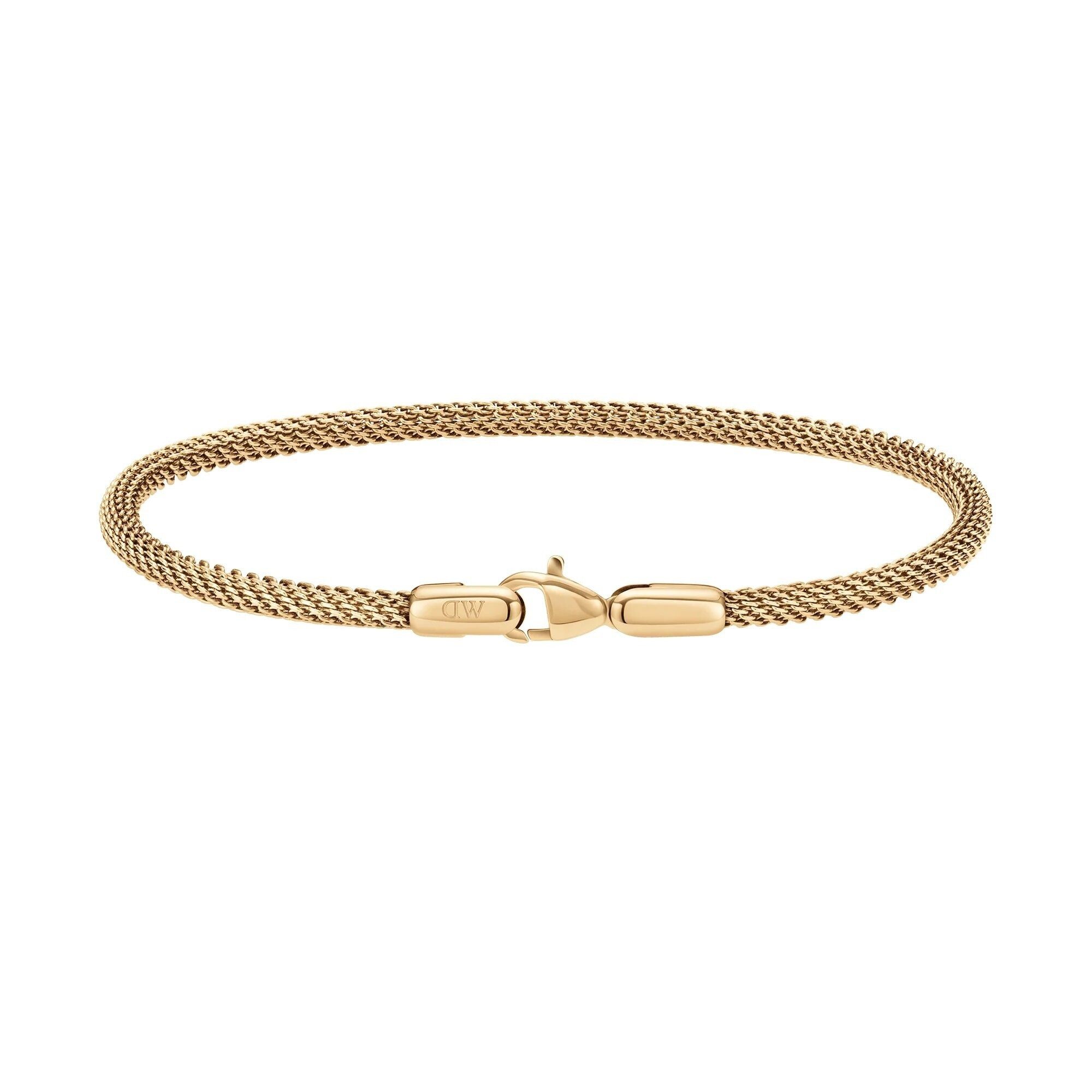 Daniel Wellington Armband Vergoldetes Mesh Perfektes Paar Stahlarmband
