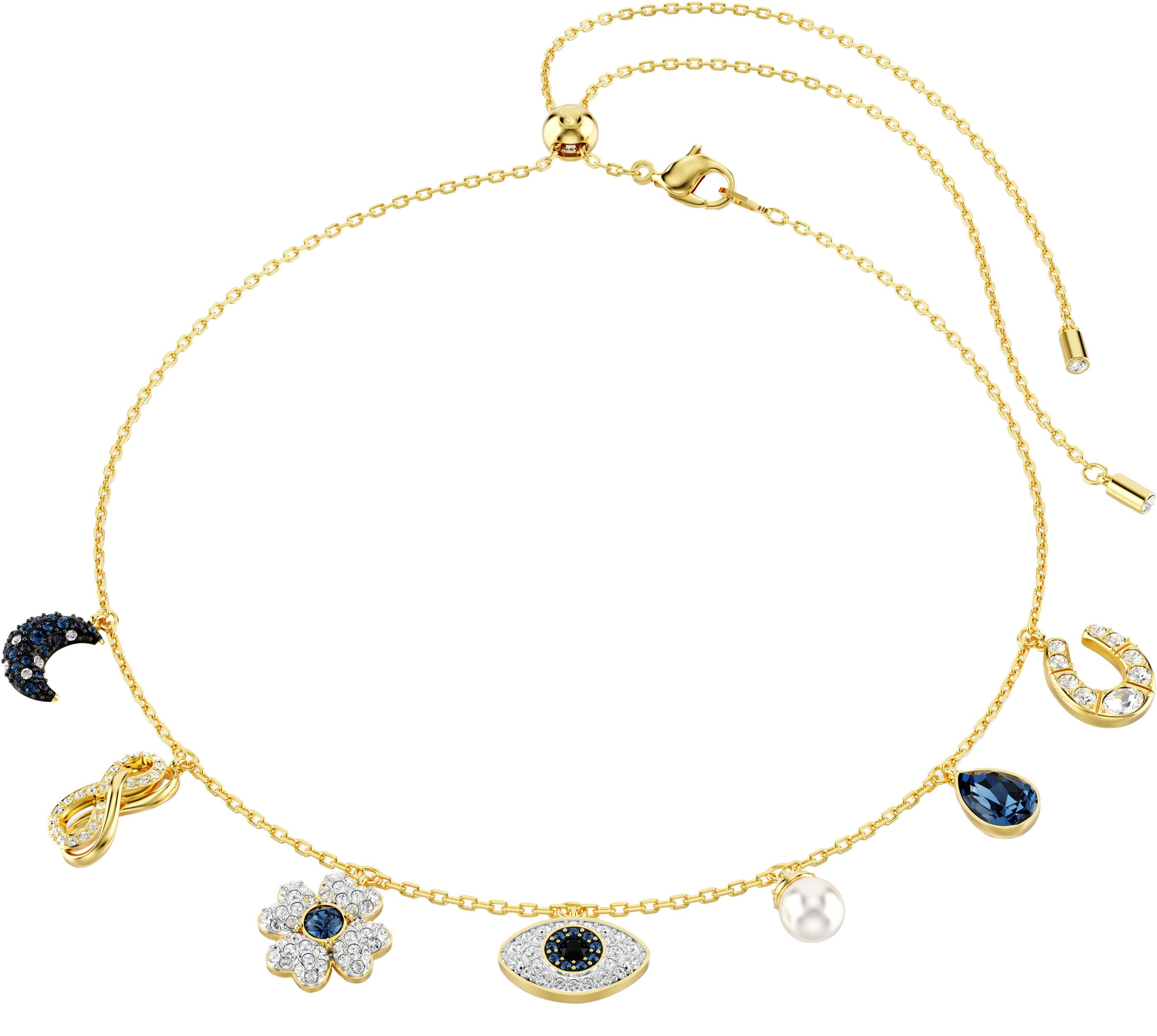 Swarovski Collier Symbolica Mond Unendlich Glücksklee günstig online kaufen