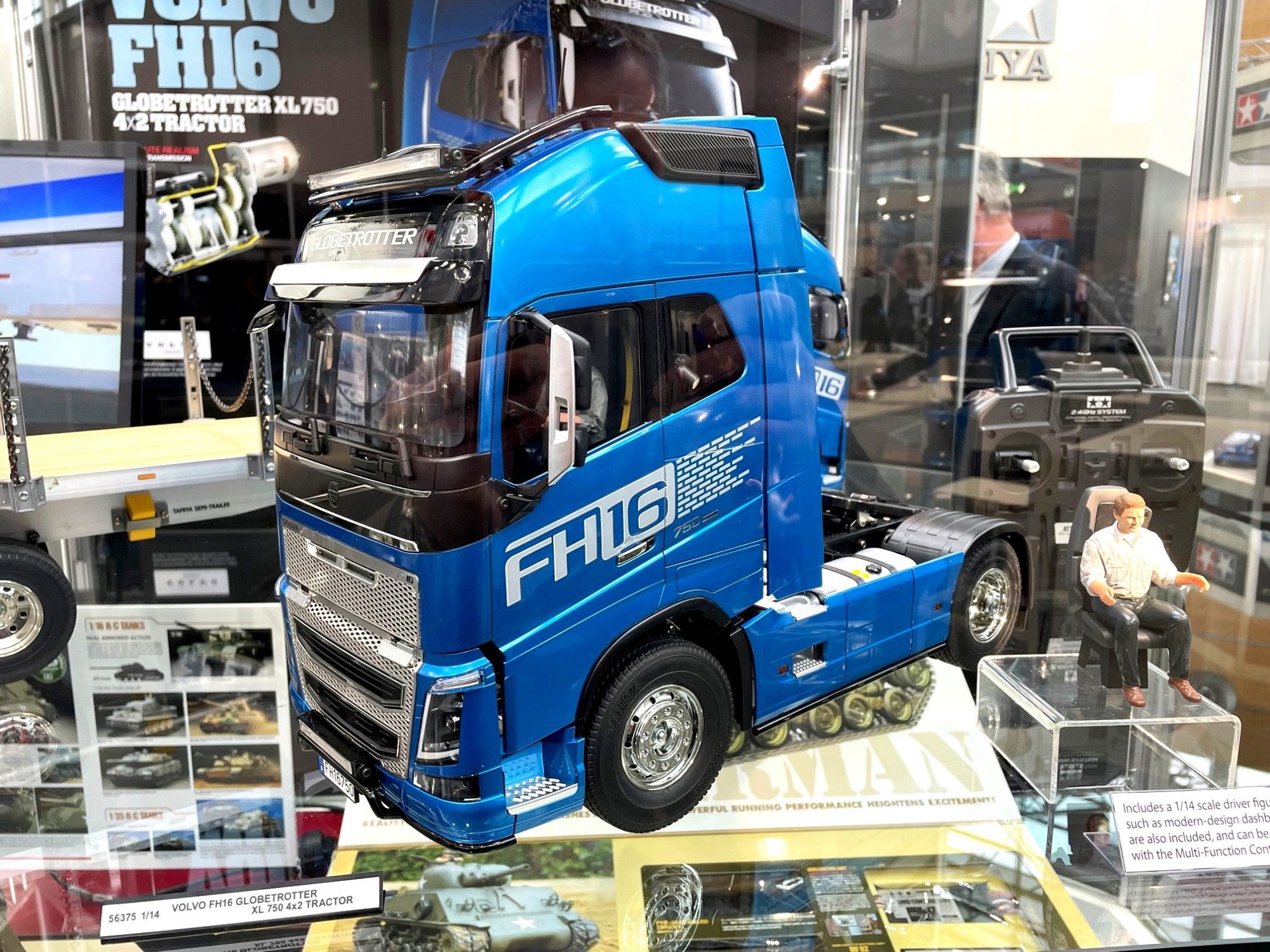 Tamiya RC-Buggy Tamiya RC Truck Volvo FH16 XL 750 4x2 1:14 Bausatz