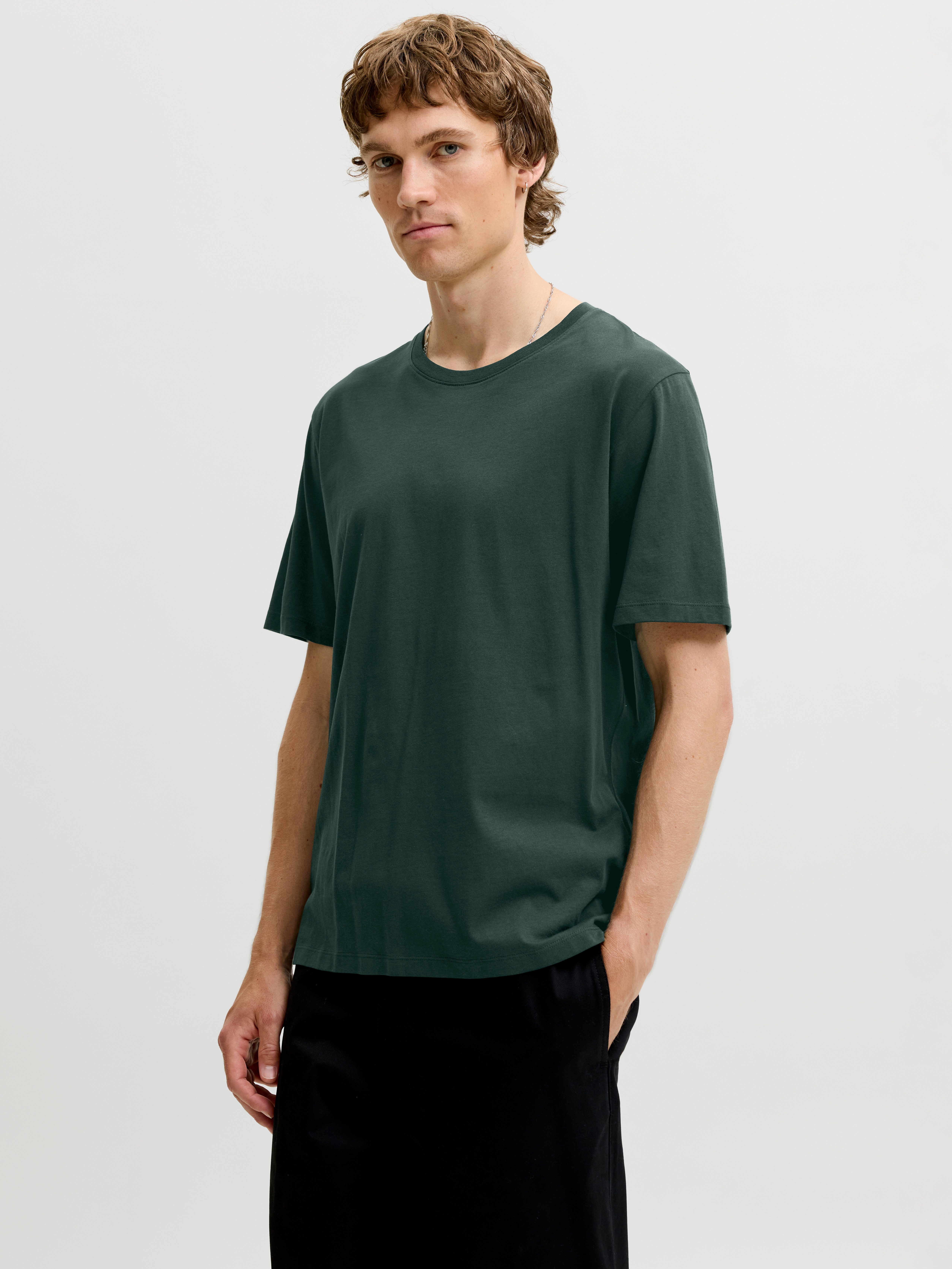 Rundhalsshirt JJEORGANIC BASIC TEE SS O-NECK NOOS