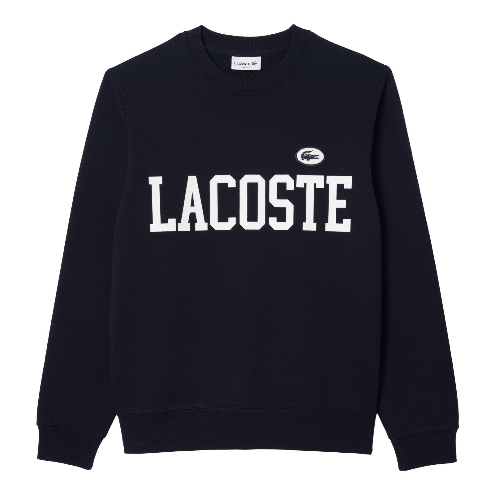 Lacoste Sweatshirt Jogging Sweatshirt mit großem günstig online kaufen