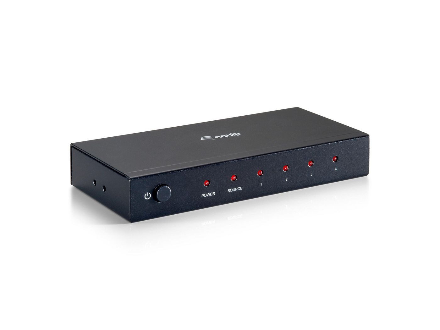 EQUIP HDMI Video Splitter 4-Port unterstuetzt 3D und Full HD 1080p HDMI-Kabel