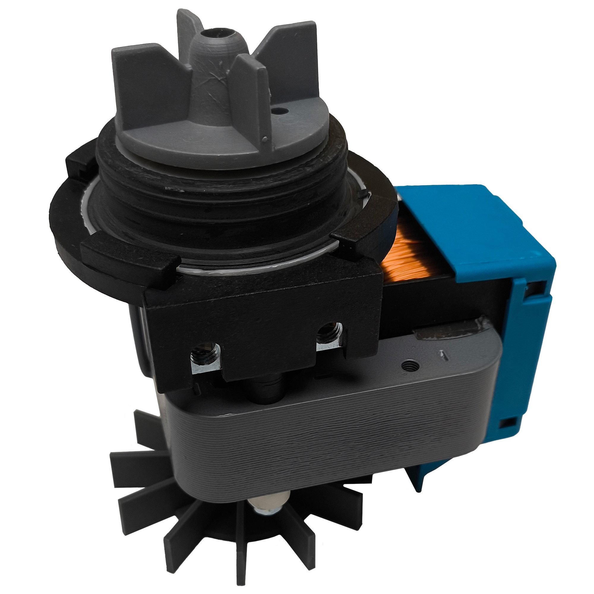 VIOKS Elektropumpe Laugenpumpe Ablaufpumpe Ersatz für Miele 3568614, für Waschmaschine Waschtrockner