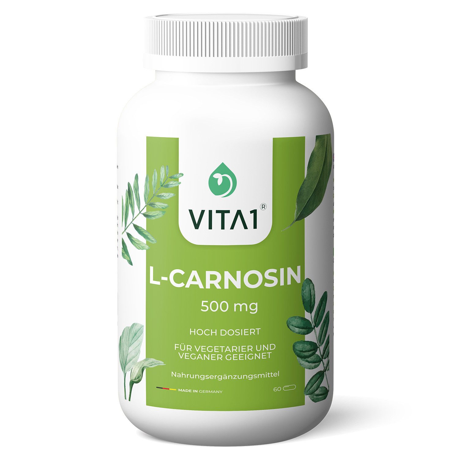 L-Carnosin, 500 mg Kapseln
