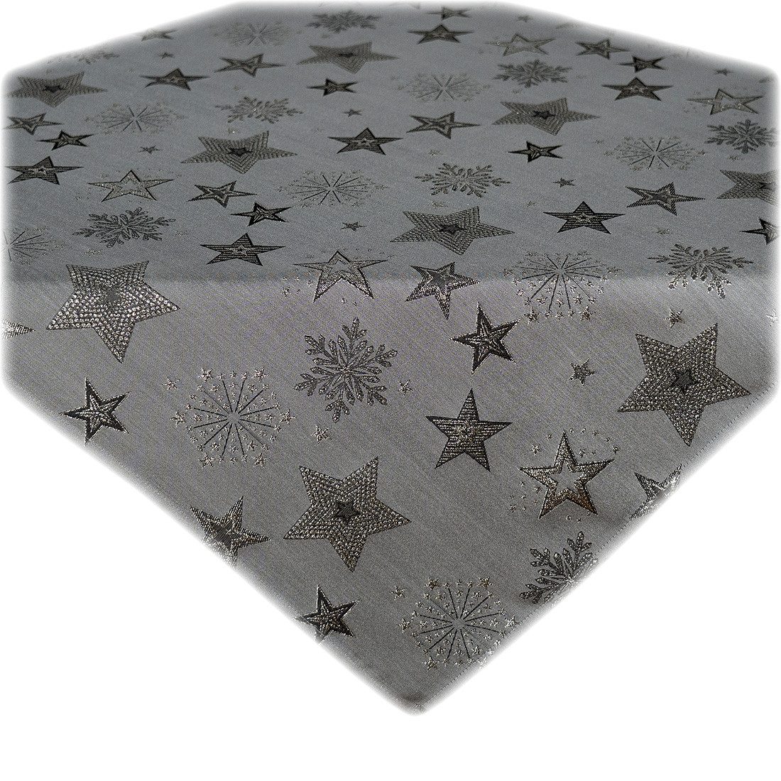 texpot Tischdecke Tischläufer Stickerei Sterne Winter Weihnachten Deko (1-t günstig online kaufen