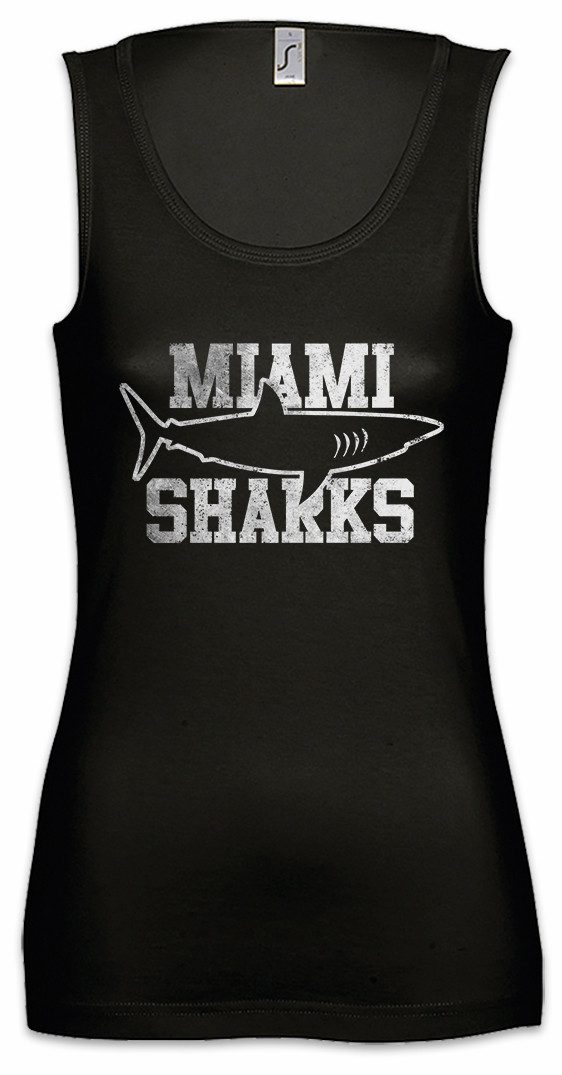 Tanktop Miami Sharks Ärmelloses Damen T-Shirt On Any Given Football Team