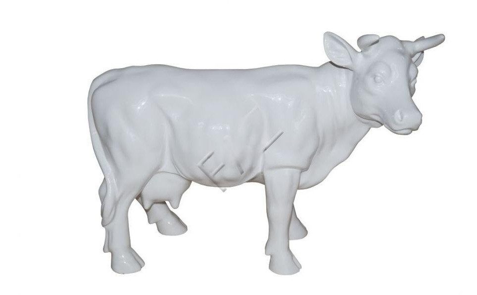 Dekofigur Rind Kuh Figur Statue Skulptur Figuren Skulpturen Dekoration Deko