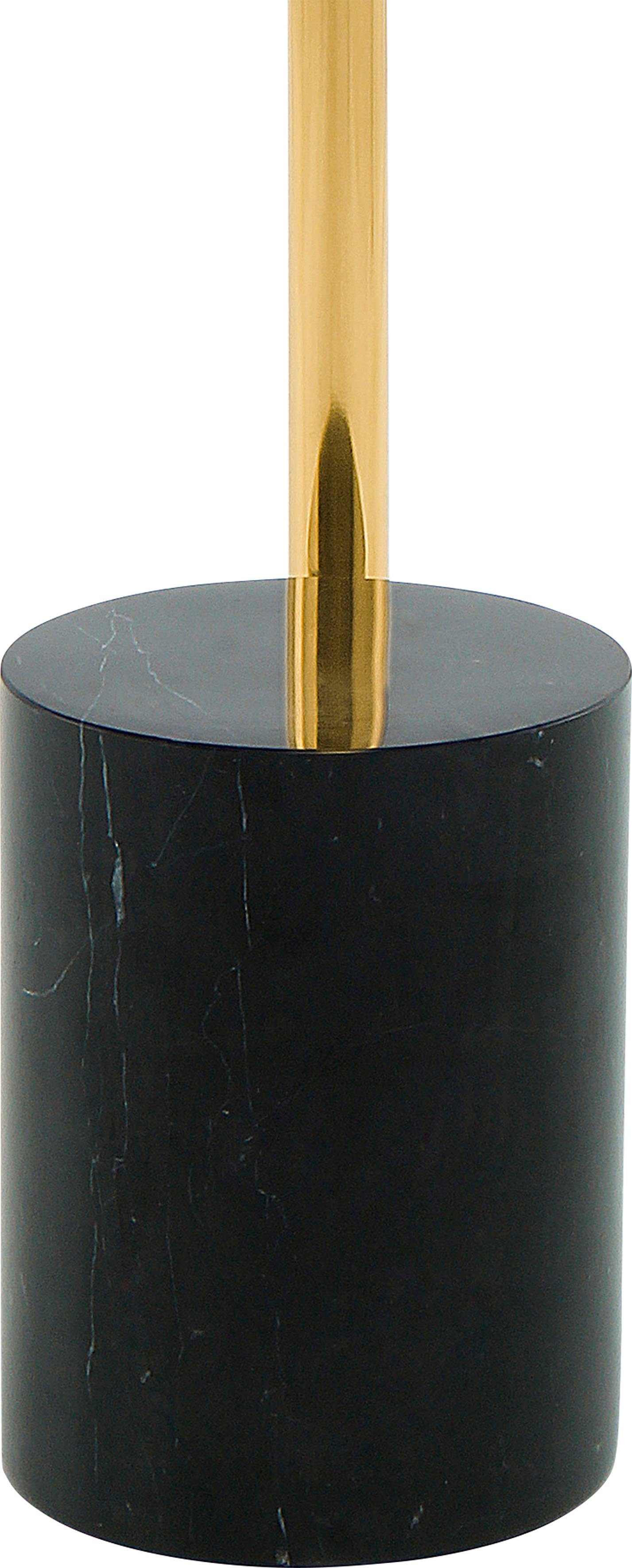 gold/schwarz Kayoom 17 Sockel Metall-Marmor-Kombination, schwarz in cm 525, Beistelltisch Ø | Rosario Tischgestell Beistelltisch