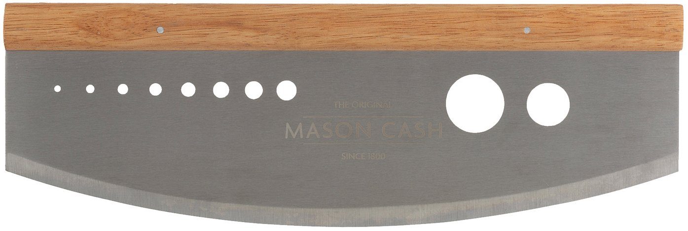 Mason Cash Pizzaschneider, 3in1-Funktion, Edelstahl, Holz | Pizzaschneider