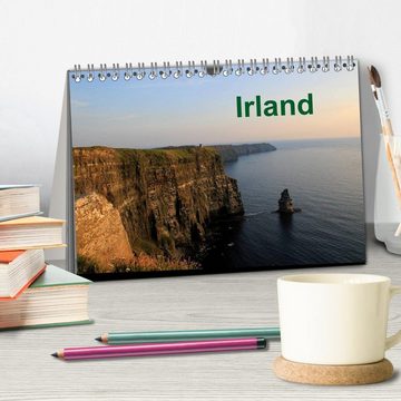 CALVENDO Wandkalender Irland (Tischkalender 2024 DIN A5 quer), CALVENDO Monatskalender