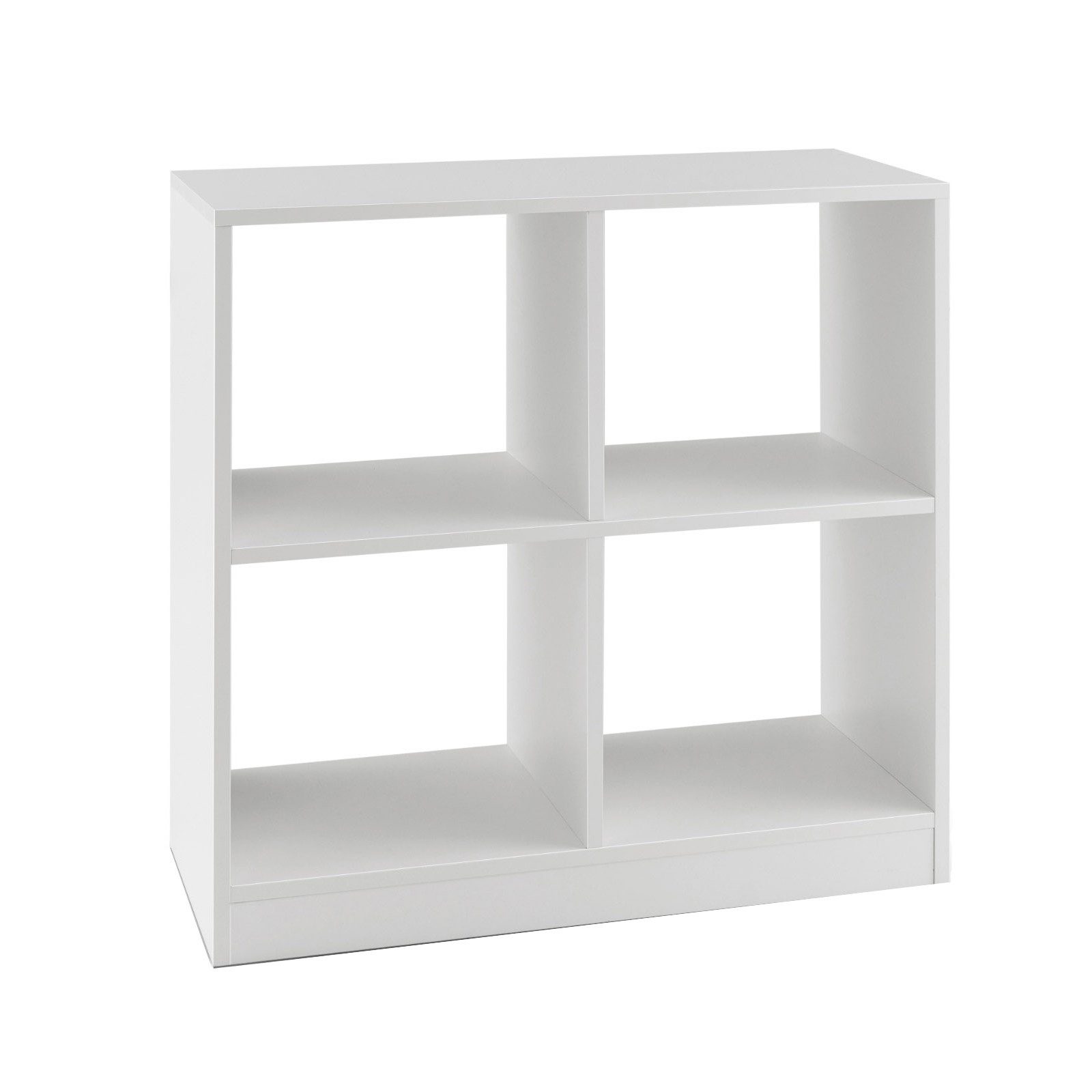 COSTWAY Bücherregal, mit 4 Fächern, 73 x 33 x 73 cm
