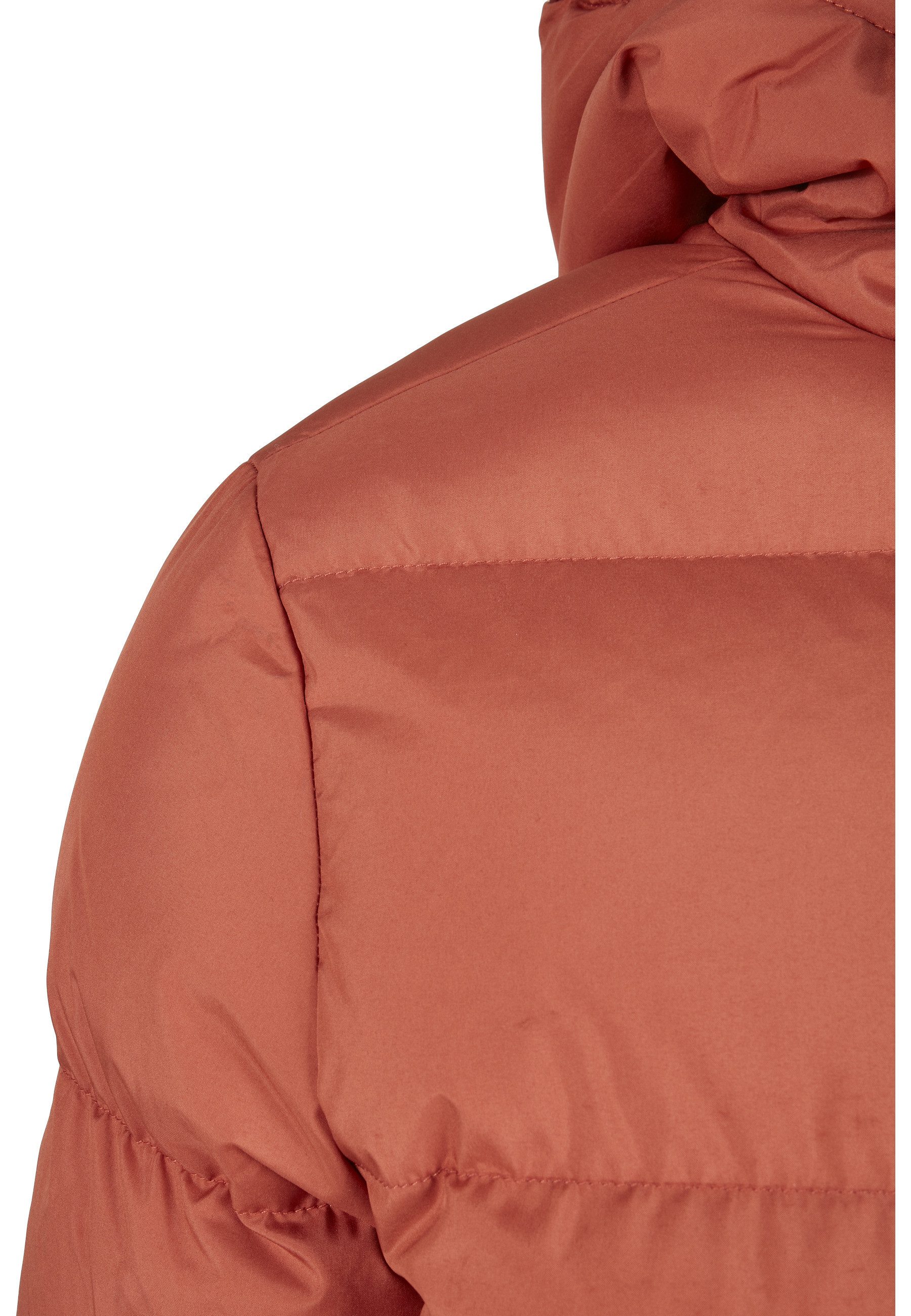 URBAN CLASSICS Winterjacke Urban Classics Damen Ladies Hooded Puffer Jacket (1-St) – Bild 4 von 5