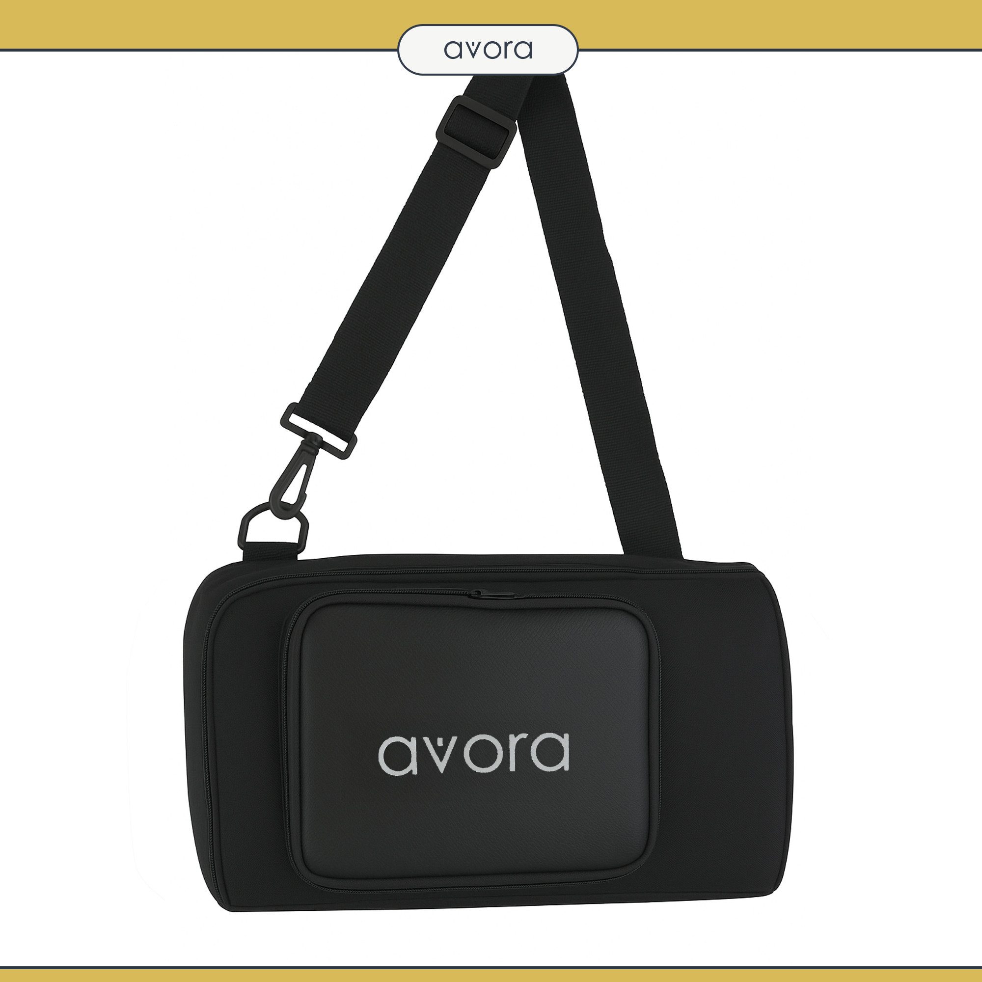 avora Konzertgitarre Avora Lyra-Harfe, Inkl. Tasche und Stimmschlüssel, 7 pentatonisch gestimmte Stahlsaiten, d-e-g-a-h-d'-e'