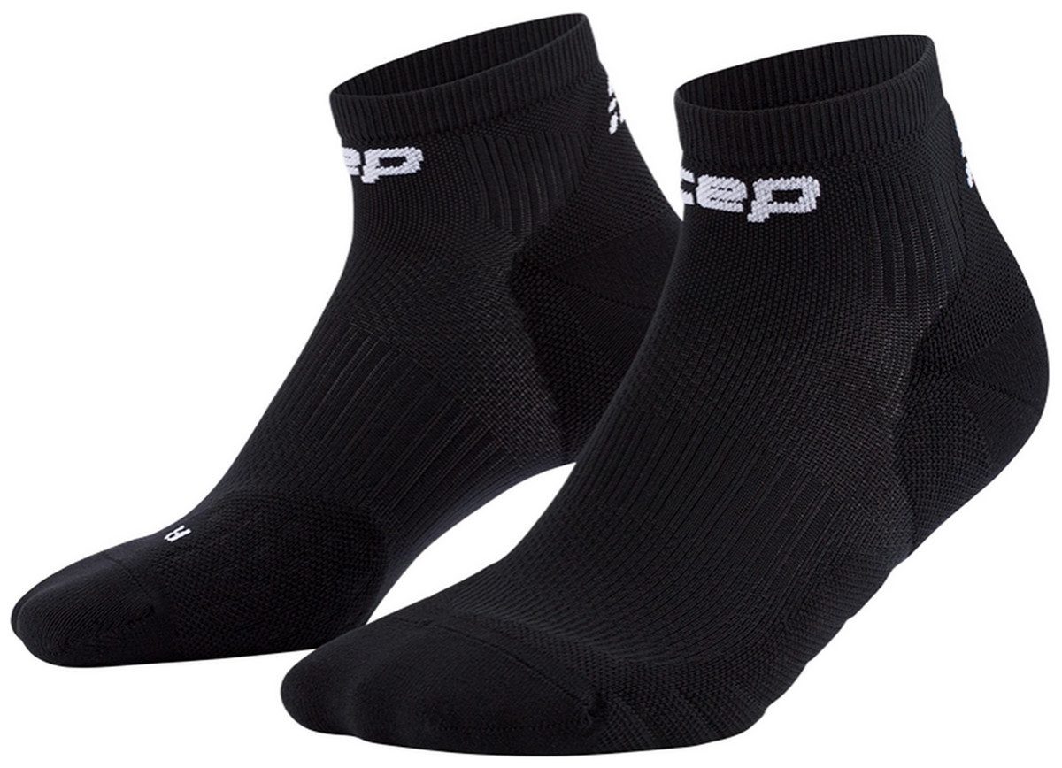 CEP Laufsocken Herren Laufsocken RUN COMPRESSION SOCKS LOW CUT 5.0 WP8AR 301 BLACK