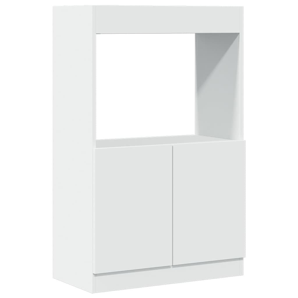 vidaXL Bücherregal Highboard Weiß 63x33x100 cm günstig online kaufen