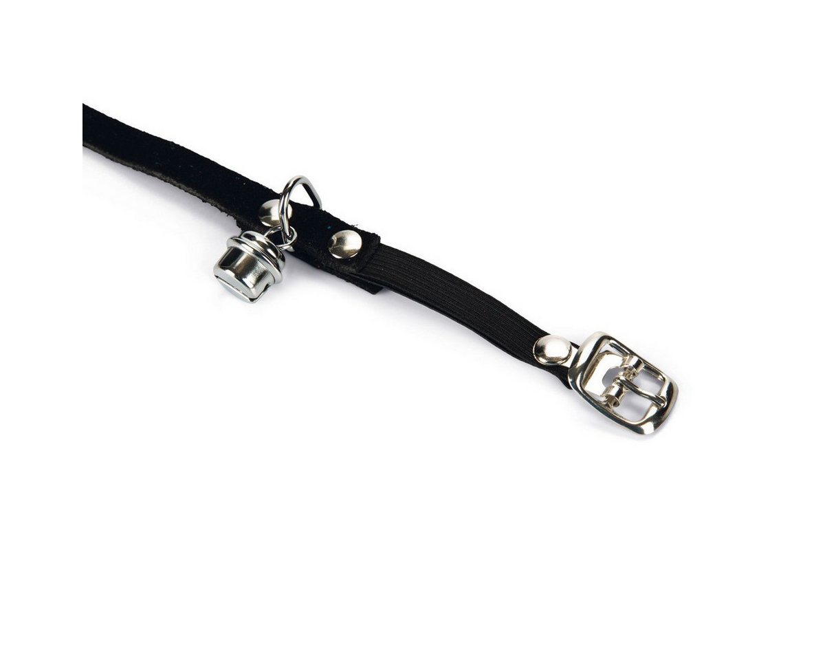 Thumbnail - Beeztees Katzen-Halsband Katzenhalsband Wildleder schwarz