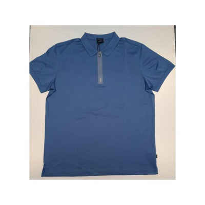 Strellson Poloshirt blau regular fit (1-tlg)