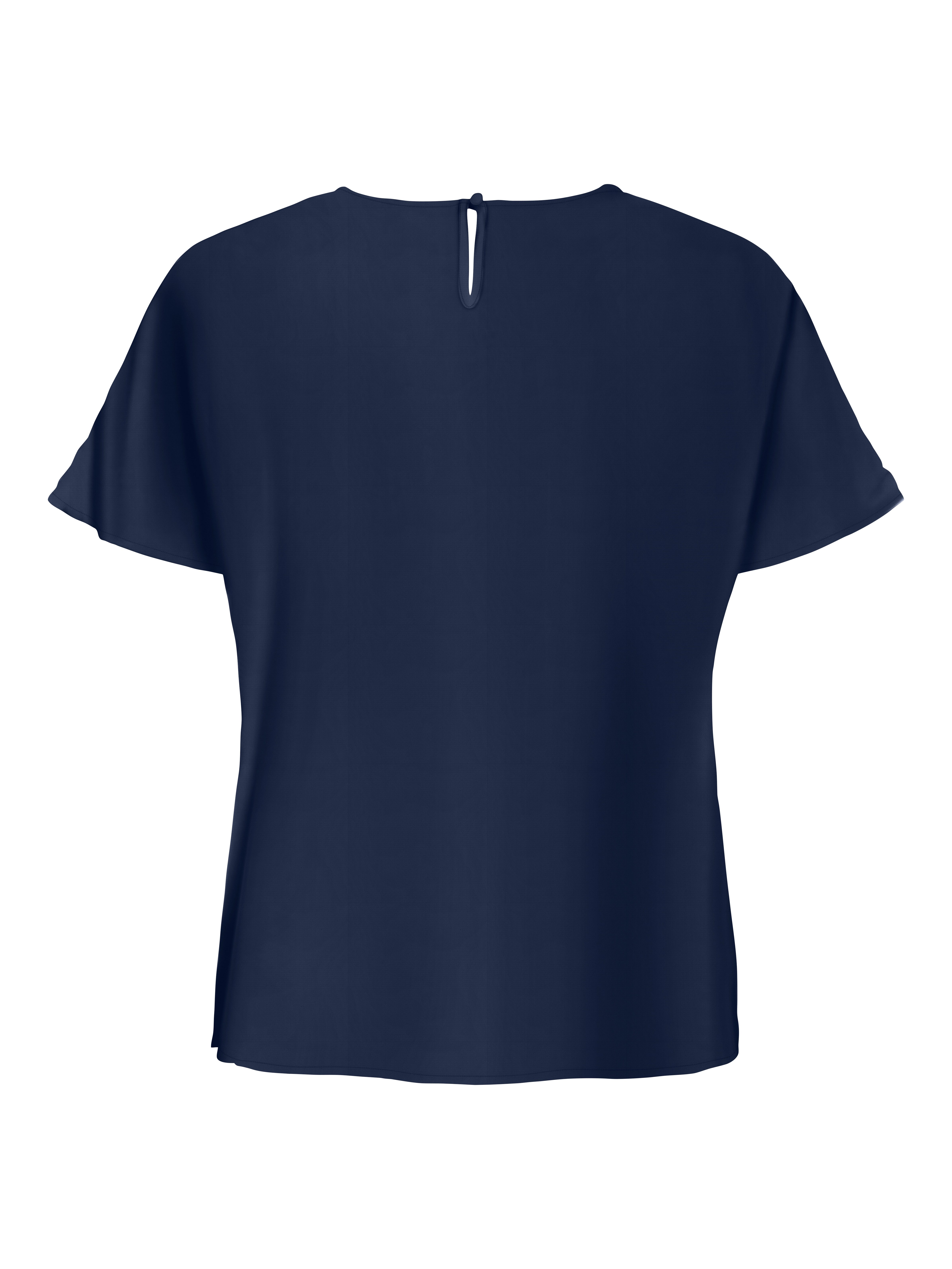 ONLY CARMAKOMA Shirtbluse CARMETTA LIFE V-NECK SS TOP WVN NOOS