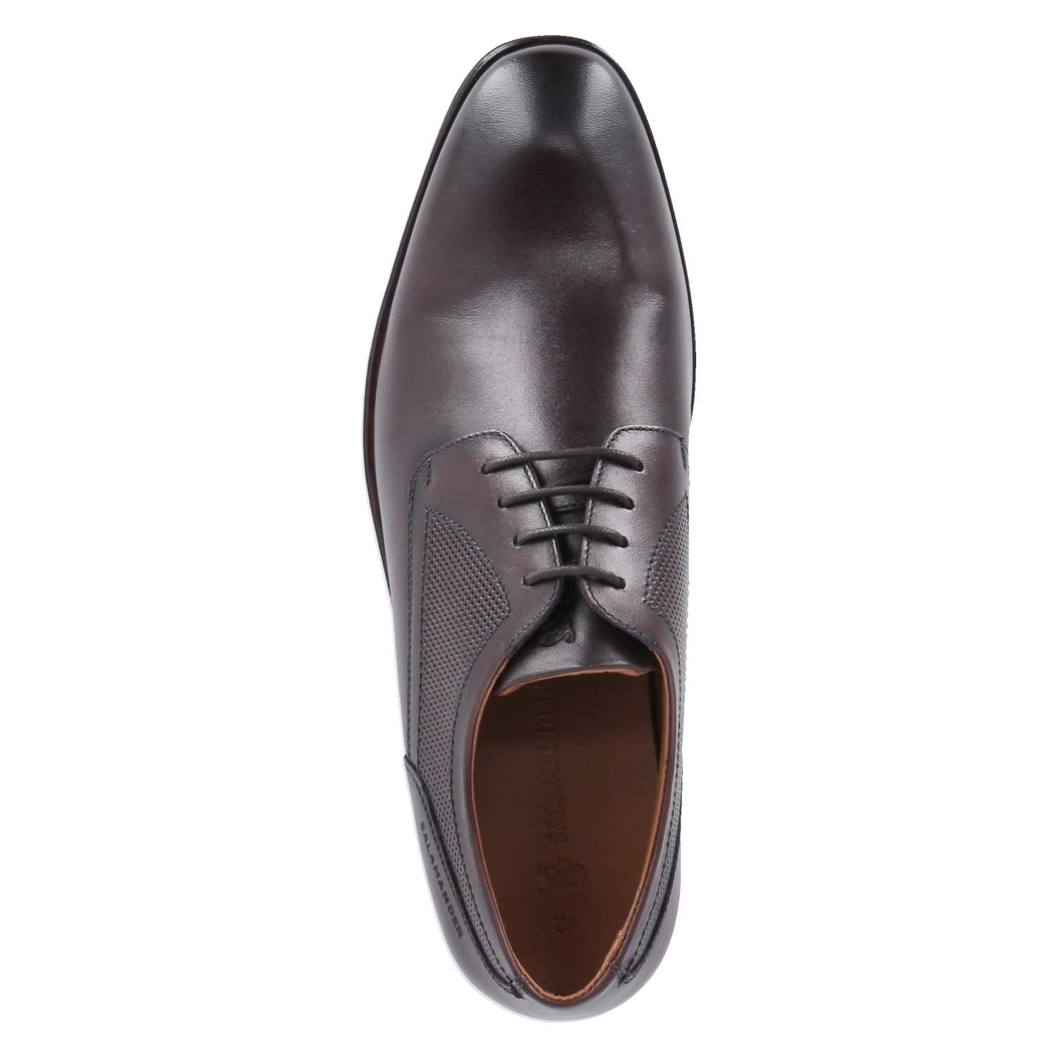 Salamander Salamander E11ASW011100-6100 Herren Glattleder braun Schnürschuh