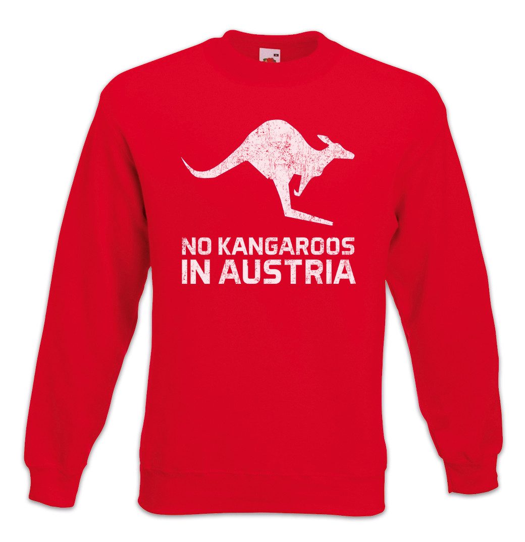 Urban Backwoods Sweatshirt No Kangaroos In Austria Sweatshirt Englischlehrer Österreich Fun (1-tlg) Englisch Professor Schule Lehrer