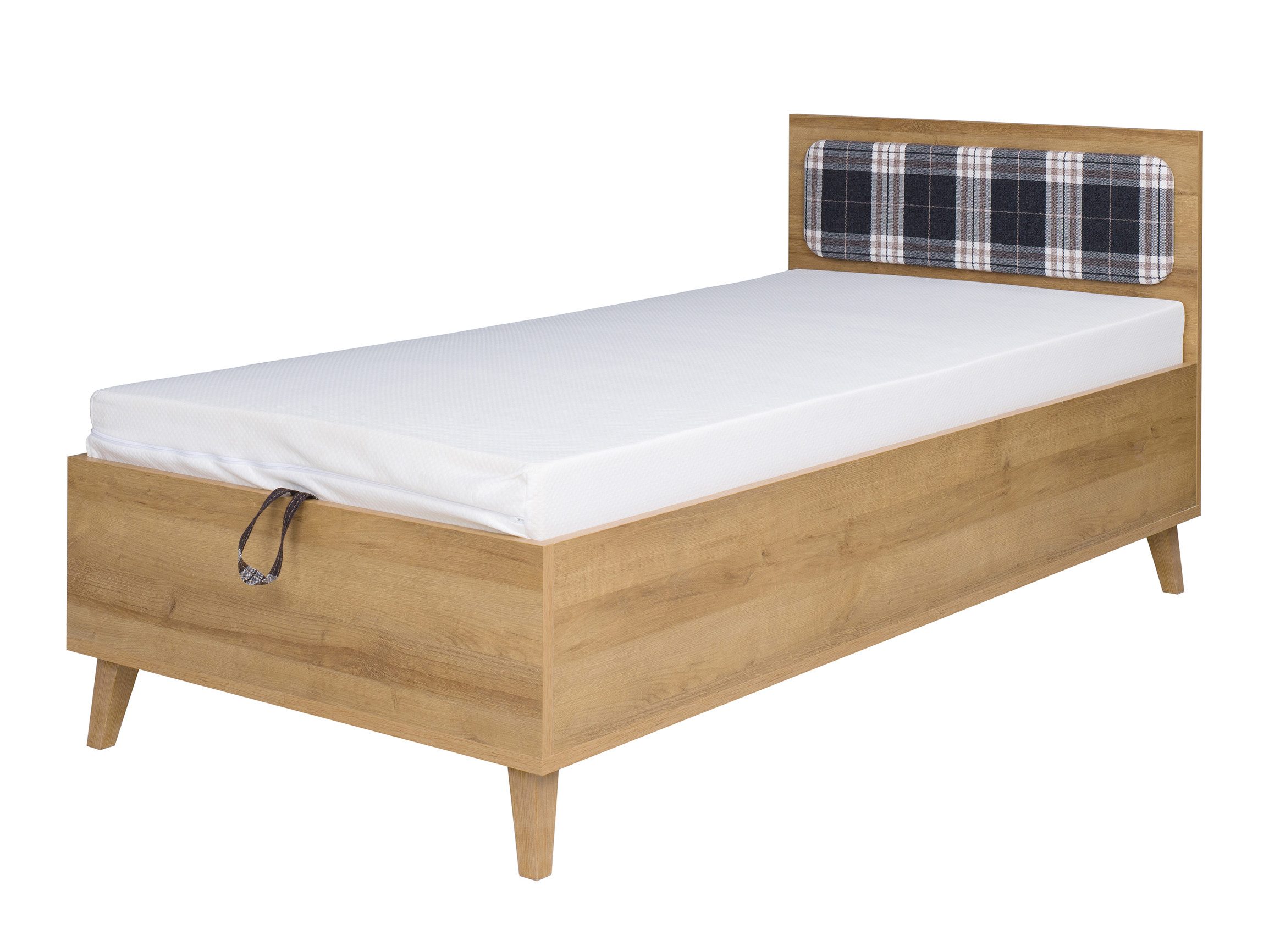 Beautysofa Jugendbett MORENO 90×200 mit Bettkasten (modern und praktisch für Jugendzimmer)