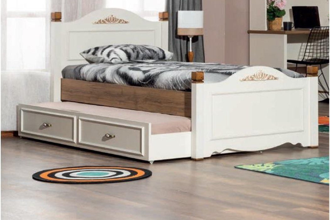 JVmoebel Kinderbett, Kinderbett Kinderzimmer Bett Schlafzimmer Design Luxus Möbel Holz