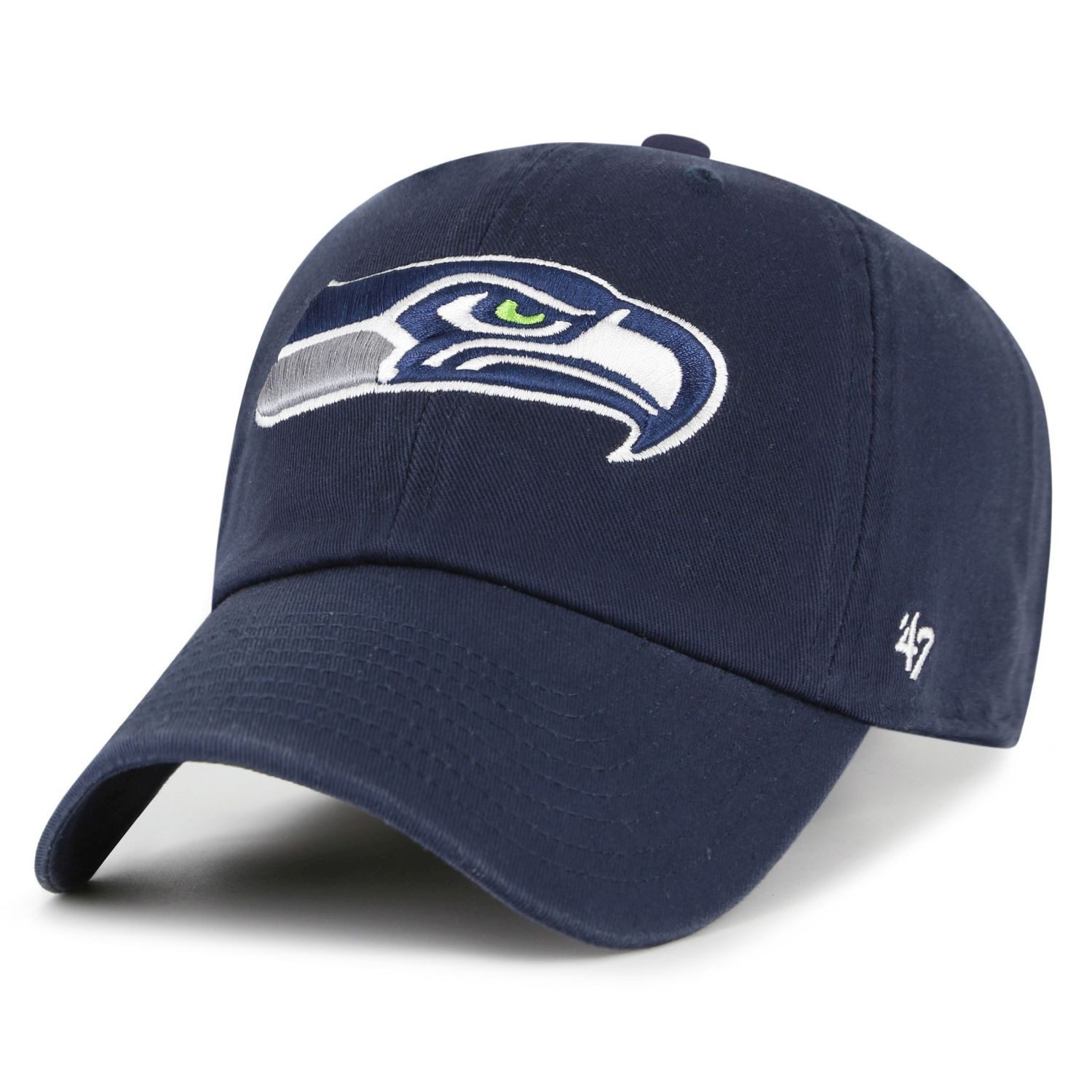'47 Brand Baseball Cap Relaxed CLEAN UP Seattle Seahawks günstig online kaufen