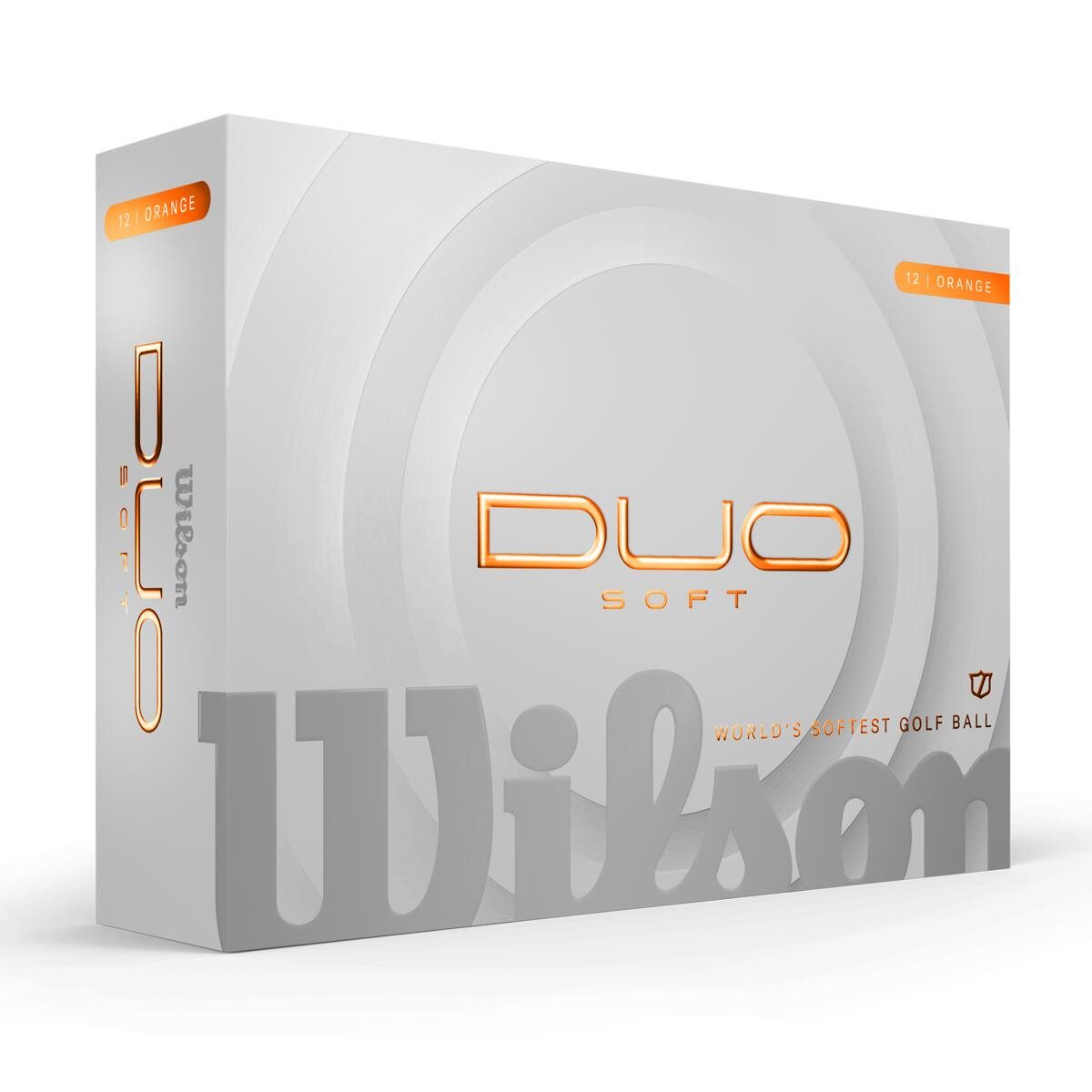 Golfball Wilson Golfball Duo Soft 2025 Orange 1 Dutzend