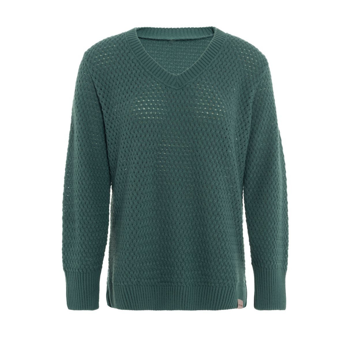 Knit Factory Strickpullover Ilse Strickpullover V-Ausschnitt Laurel 36/38 (1-tlg)