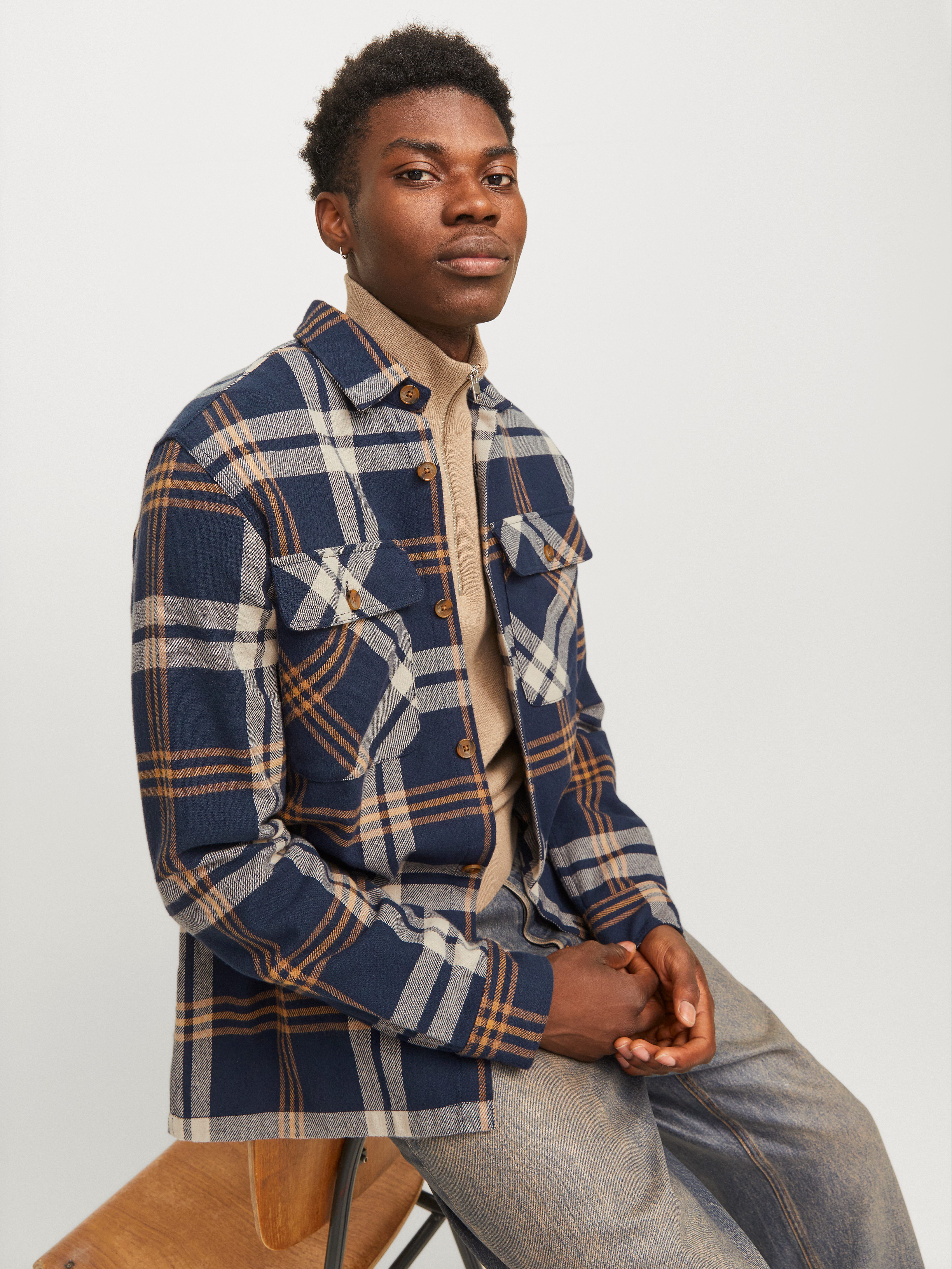 Jack & Jones Langarmhemd JPRRAYMOND MELANGE günstig online kaufen