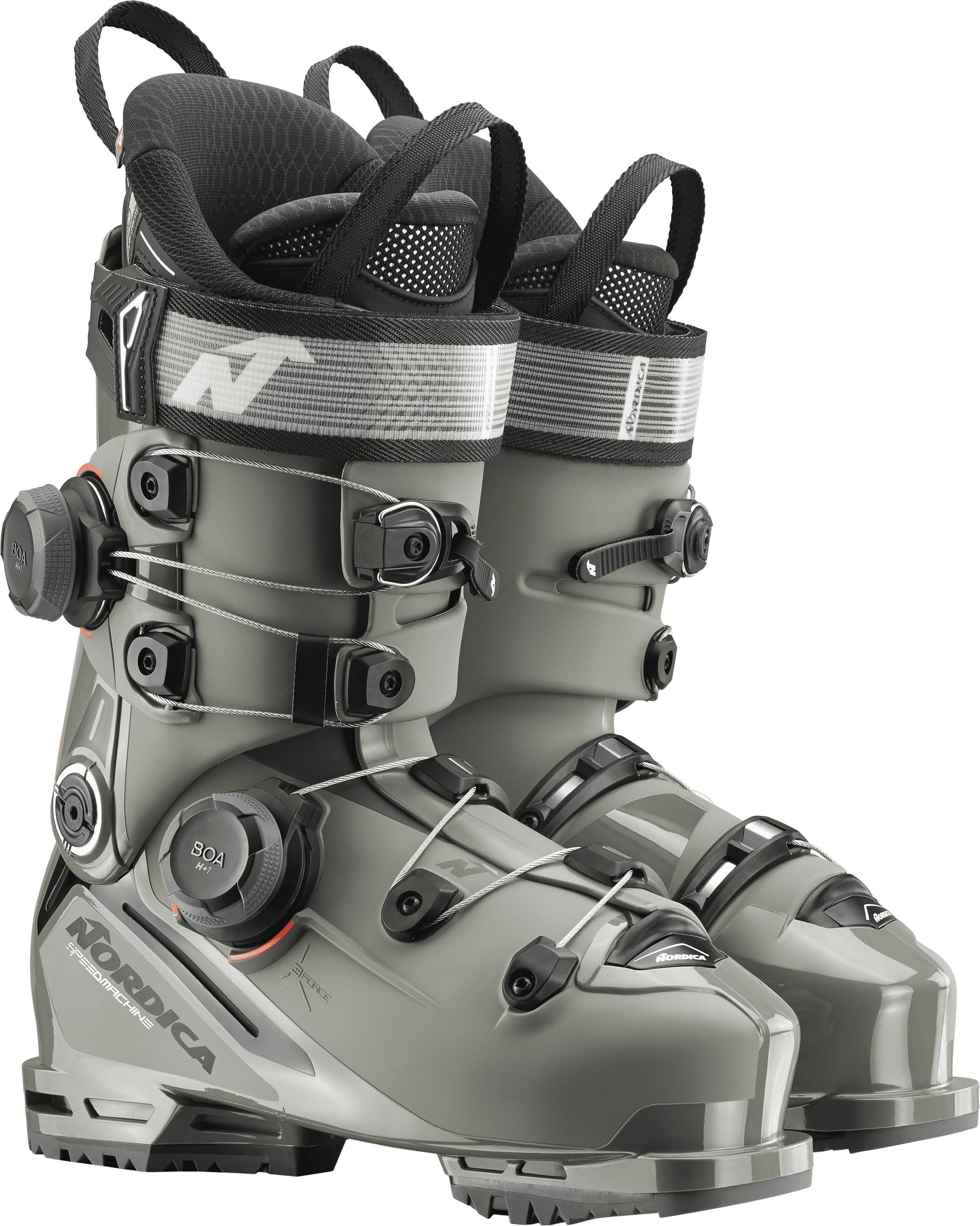 Nordica SPEEDMACHINE 3 120 BOA DD (GW) 969 DUNKELGRAU-SCHWARZ-ROT Skischuh