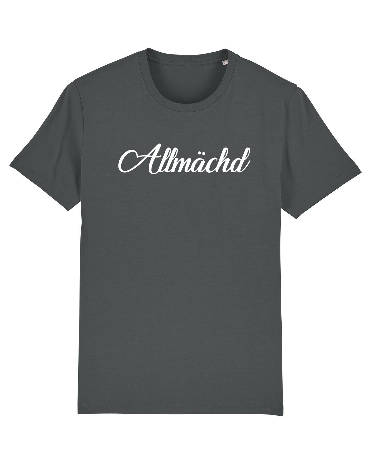 wat? (1-tlg) Print-Shirt Apparel antrazit Allmächd