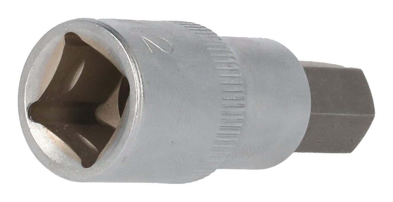 Brilliant Tools Sechskant-Bit, 1/2" Innensechskant Stecknuss, 55 mm lang, 12 mm