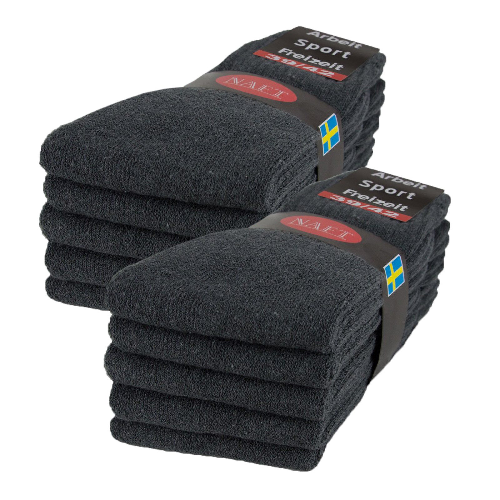 Tennissocken 10, 20, 30 Paar Sportsocken Arbeitssocken Herren & Damen