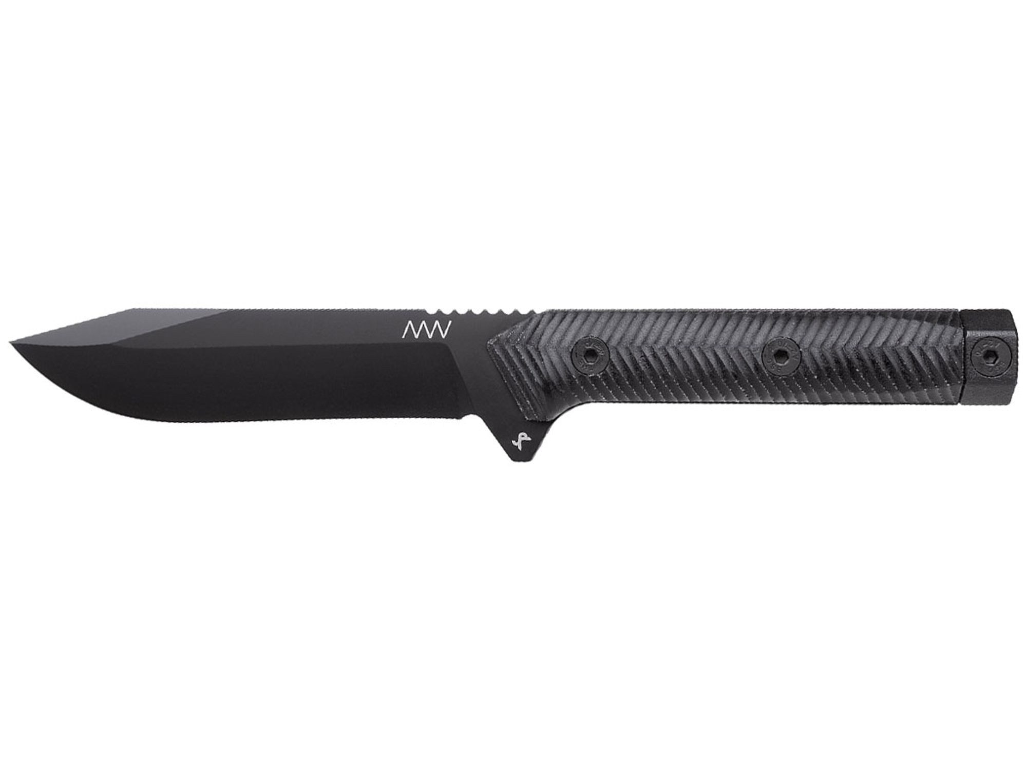 ACTA NON VERBA KNIVEs Taschenmesser Acta Non Verba M73 Kontos Cerakote Schwarz Micarta Schwarz ANVM73-002