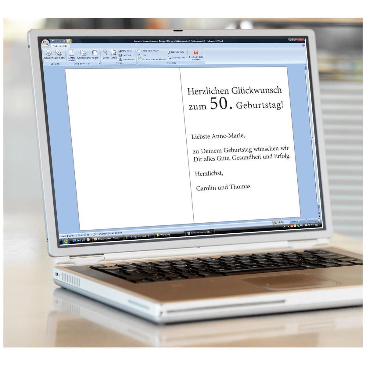 Sigel Visitenkarten sigel DS610 Geburtstagskarte "Geburtstag Trio", DIN A6