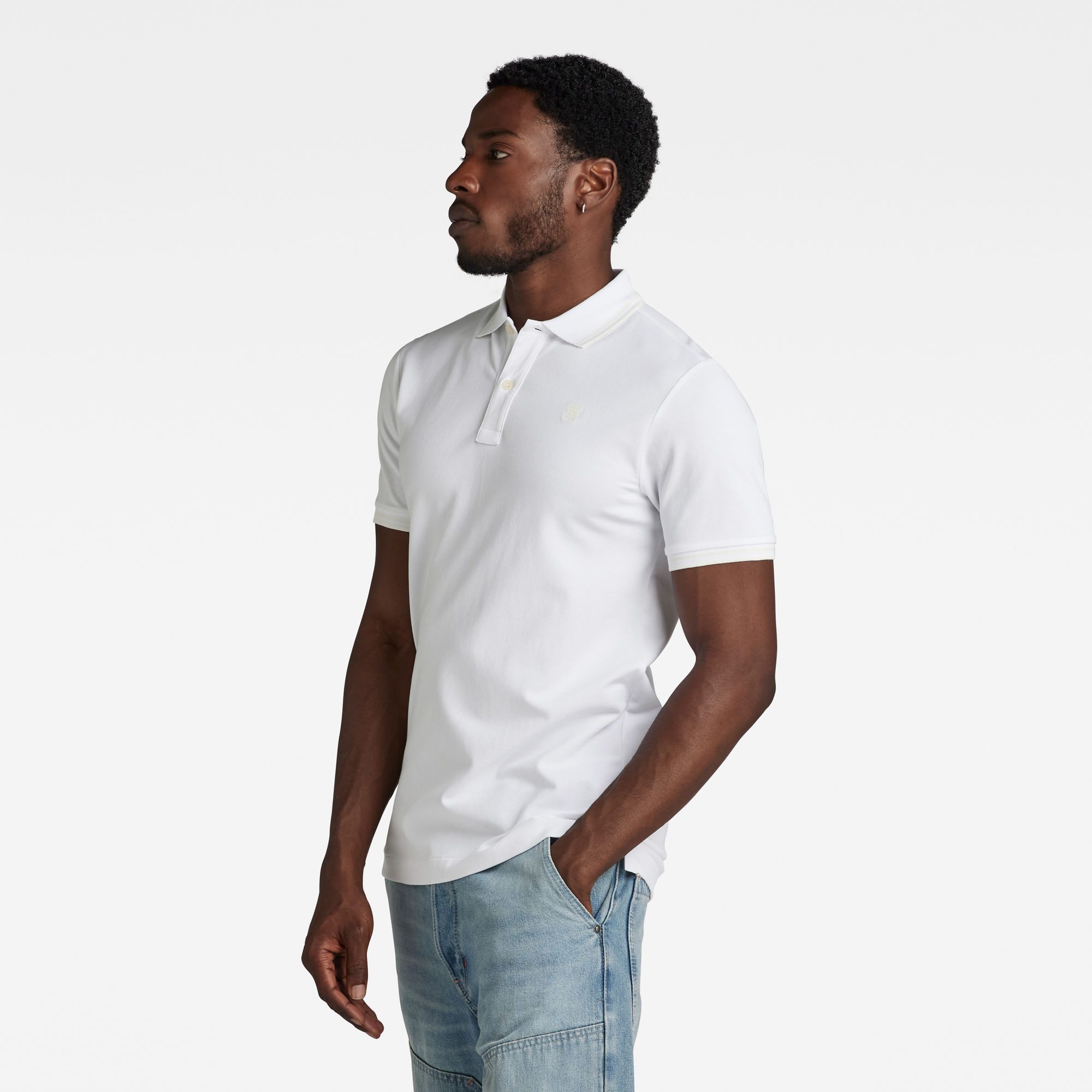 G-STAR Poloshirt Poloshirt Dunda slim stripe günstig online kaufen