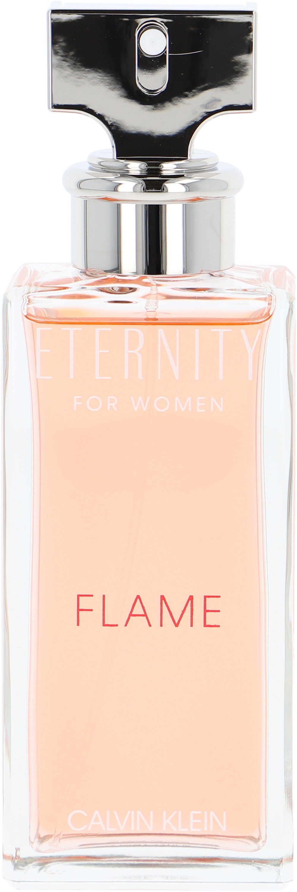 Calvin Klein Eau de Parfum ETERNITY FLAME, EDP, mit Mandarine und Süßerbse