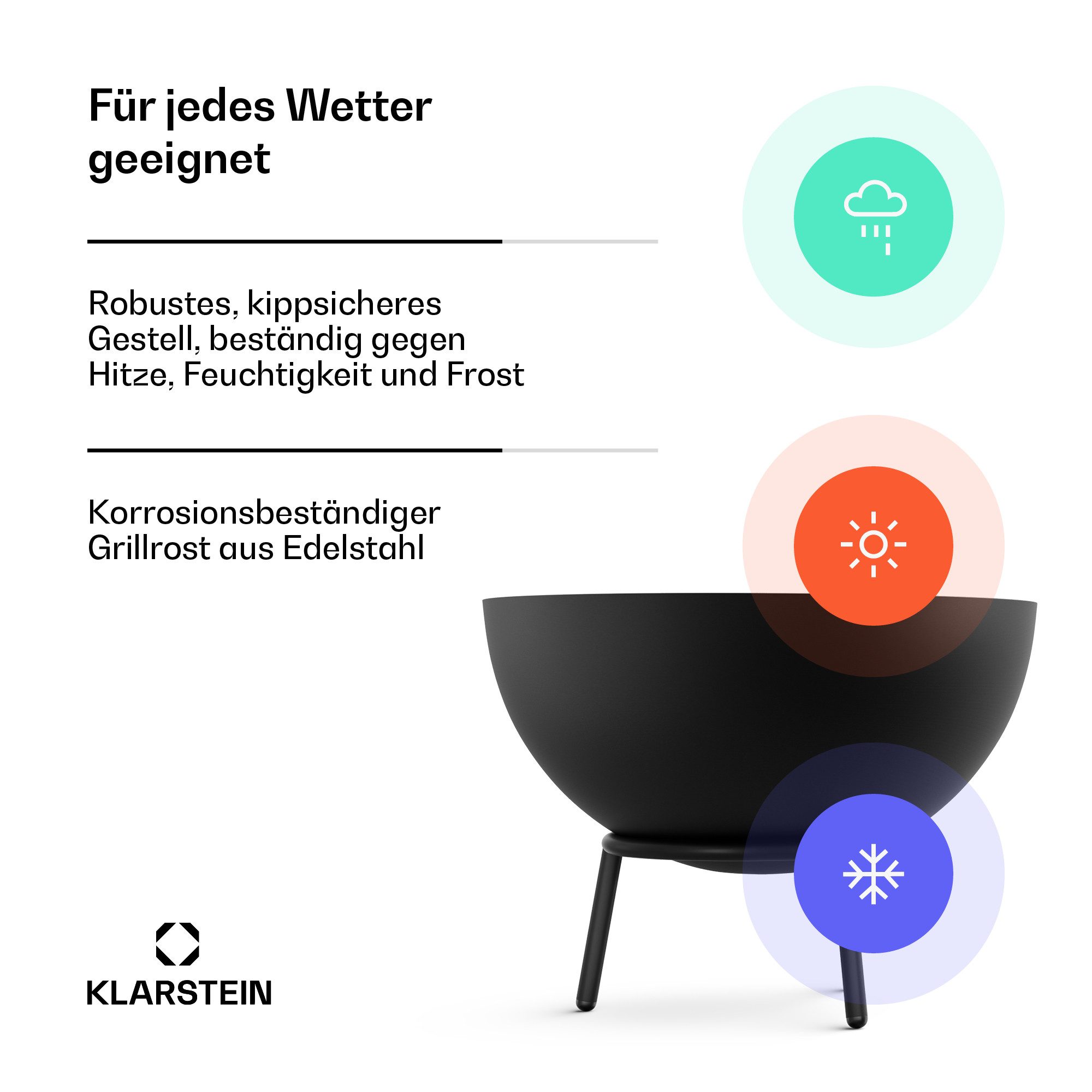 Klarstein Feuerschale Fireball