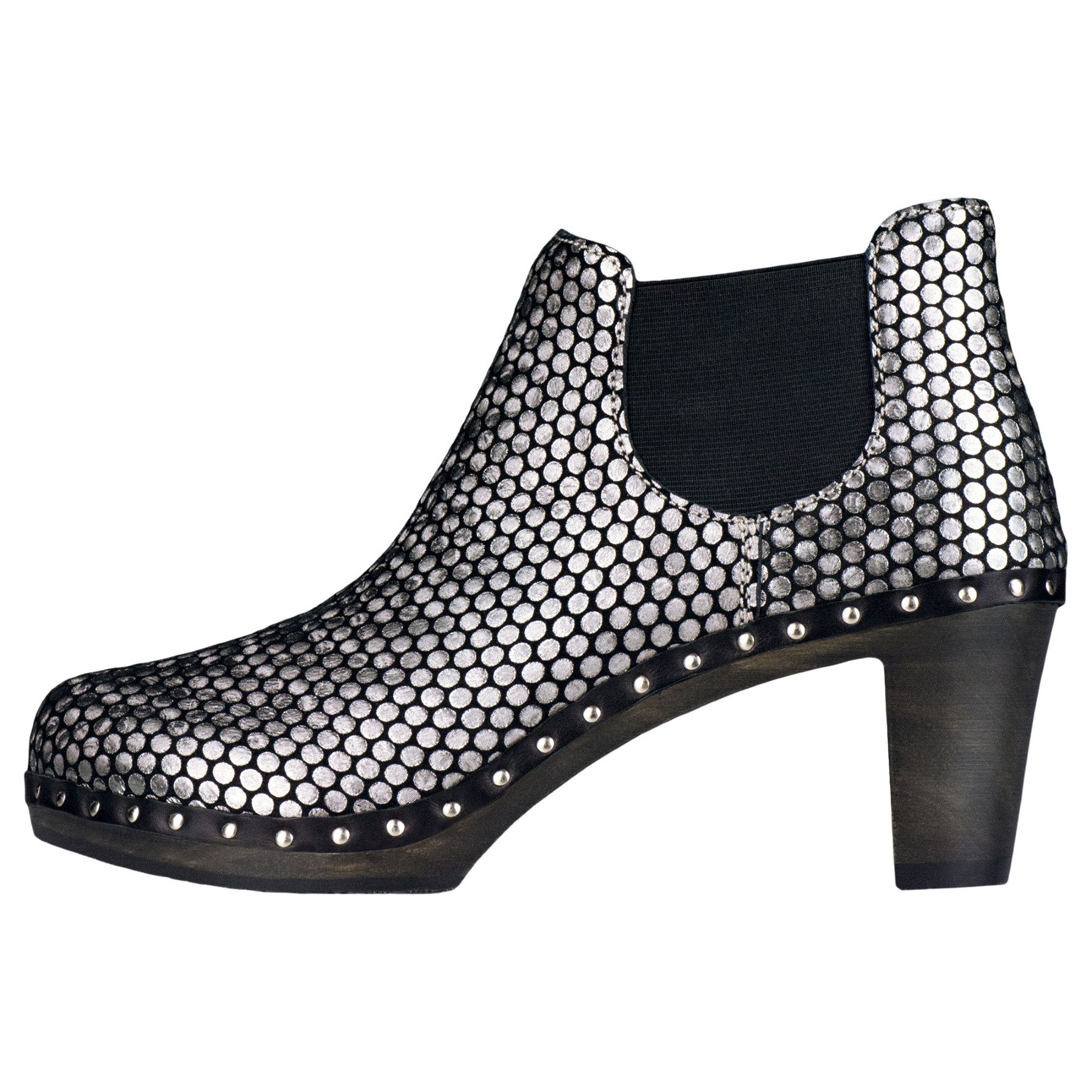 BERKEMANN Hamburg 1885 Erwachsene Holz Carly Stiefelette Led Schlupfstiefel