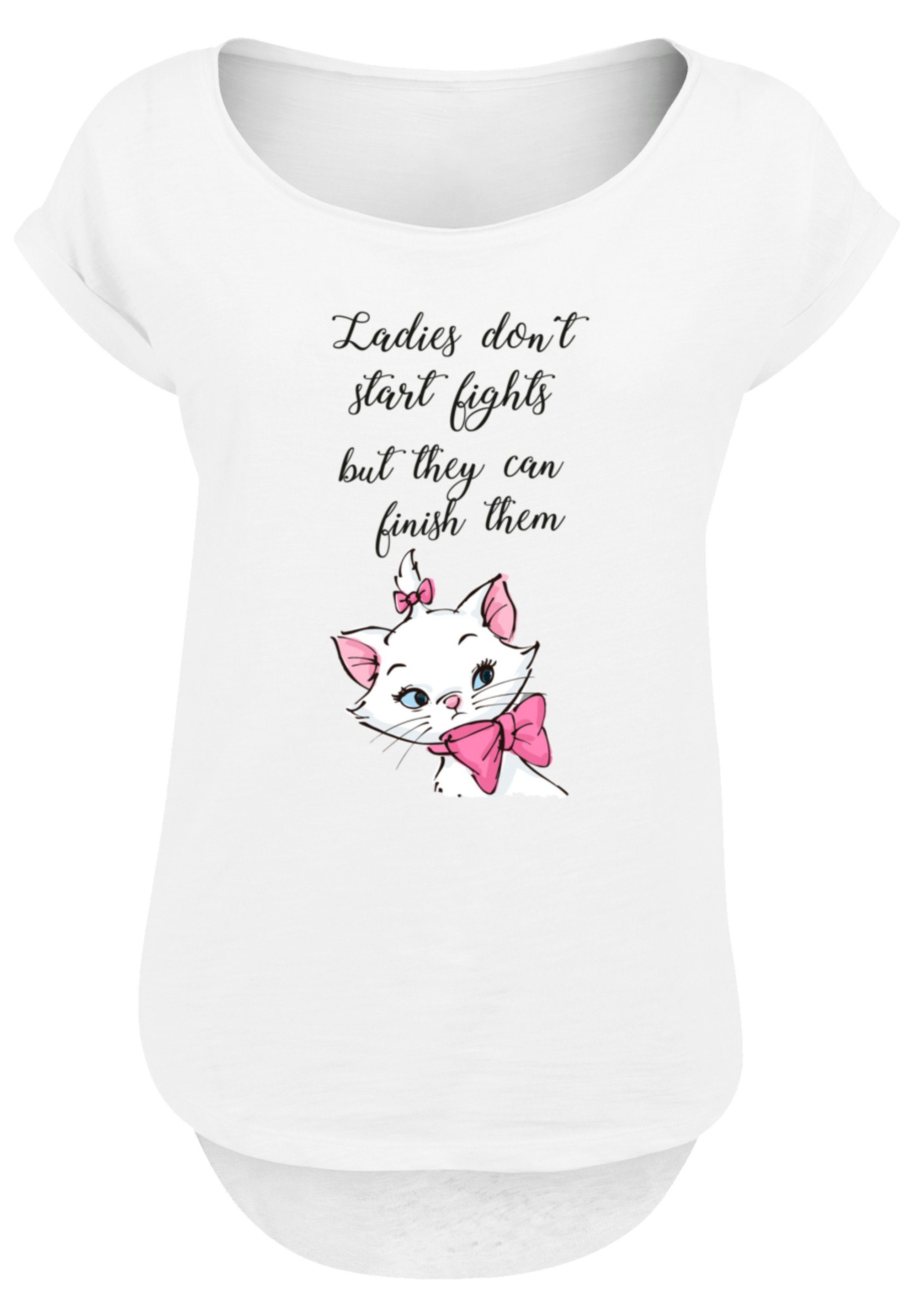 F4NT4STIC T-Shirt Disney Aristocats Ladies Don\'t Premium Qualität, Sehr  weicher Baumwollstoff mit hohem Tragekomfort