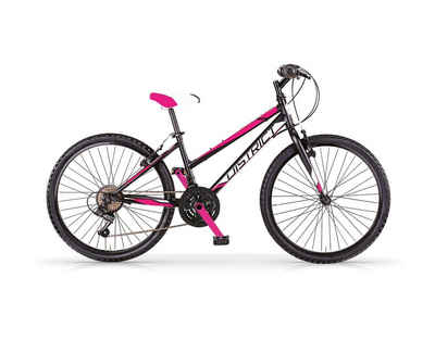 MBM Jugendfahrrad, 18 Gang, Kettenschaltung, Mountainbike District Girl 24 Zoll