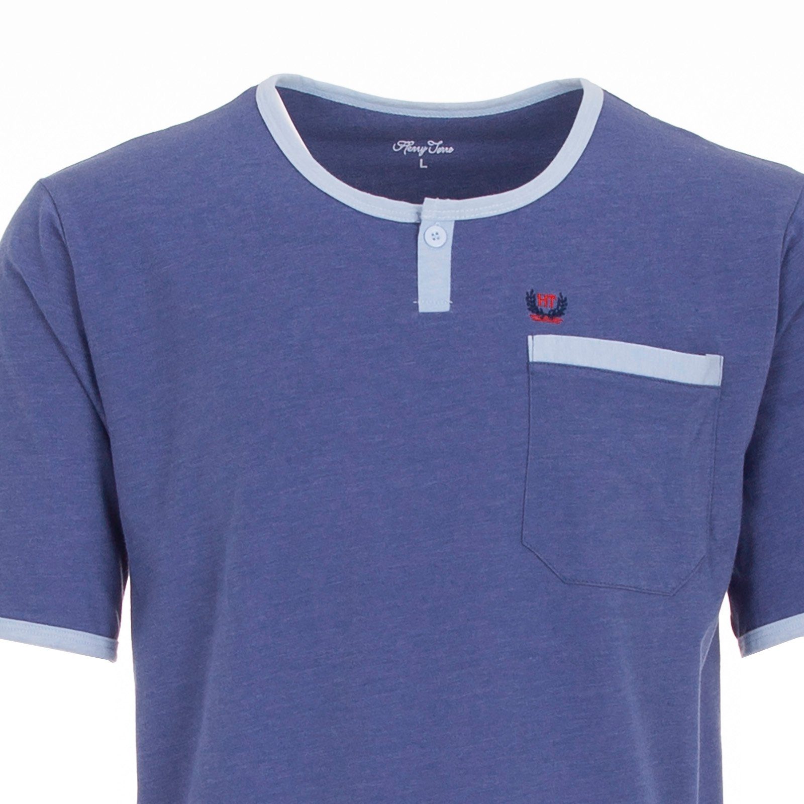 Henry Terre Nachthemd Nachthemd Kurzarm - Uni günstig online kaufen