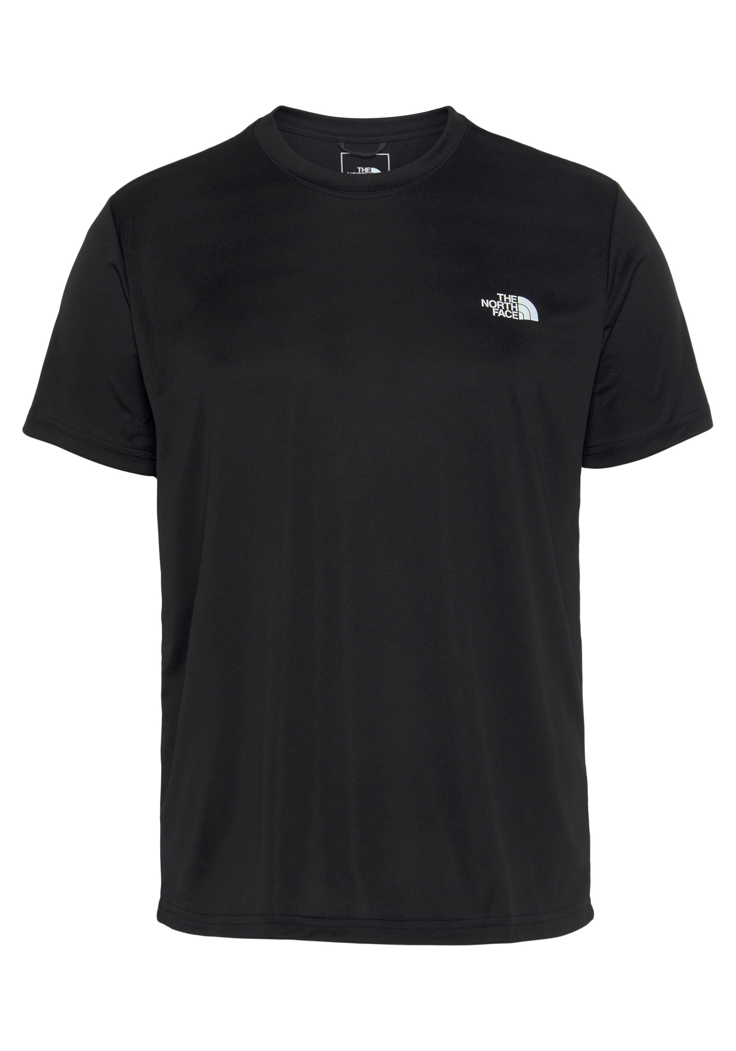 North AMP REAXION Funktionsshirt CREW black The tnf Face