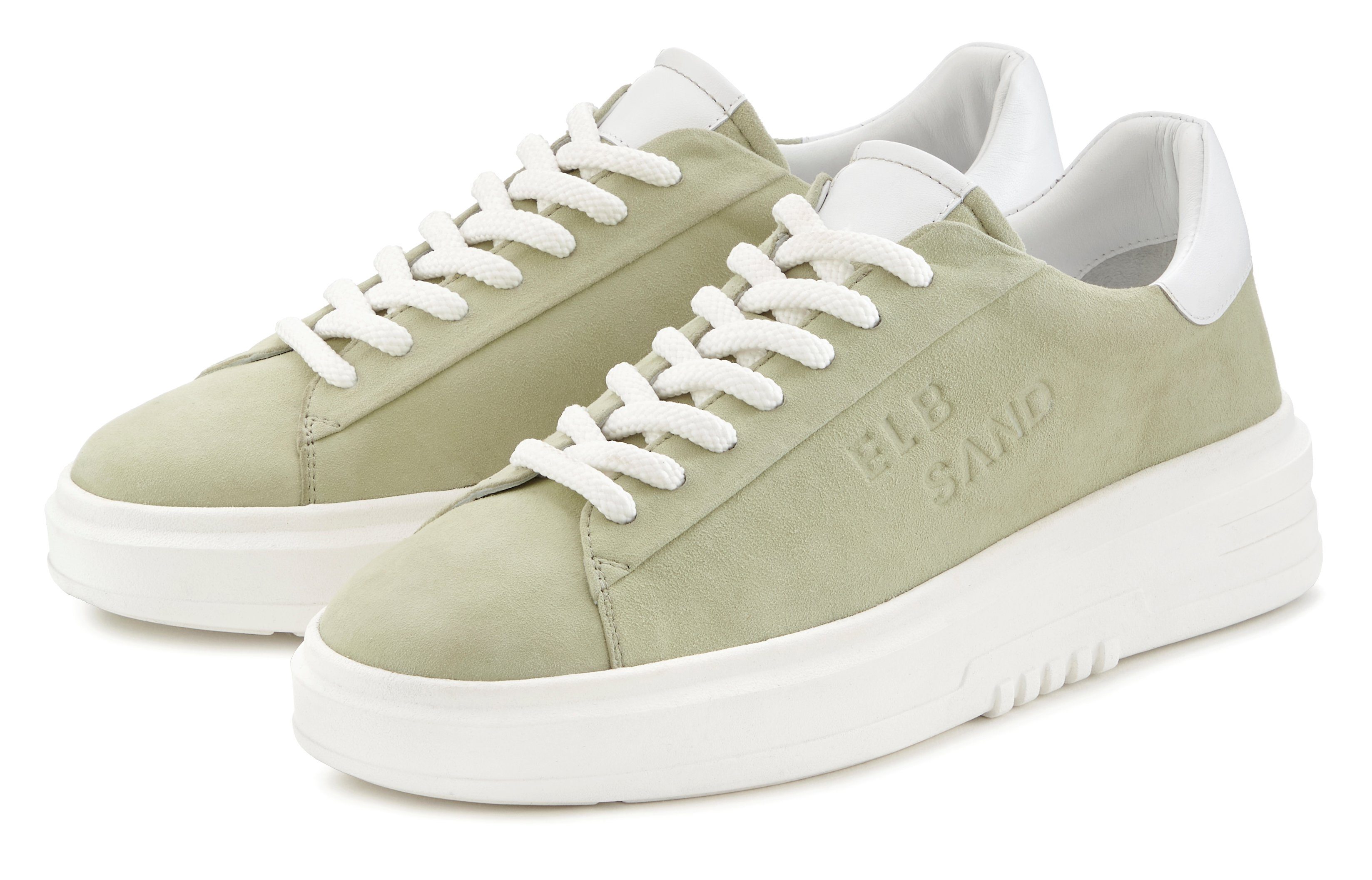 Elbsand Schnürschuh Sneaker Schnürhalbschuh,Freizeitschuh aus Leder günstig online kaufen