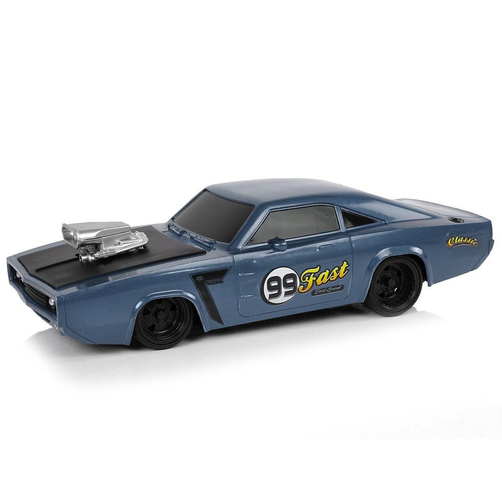 LEAN TOYS Aufkleber Rennwagen Funkfahrzeug Spielzeugauto, (Spar-Set, 1tlg), Funkfernsteuerung, Maßstab 1:20, Gummireifen, CE-geprüft