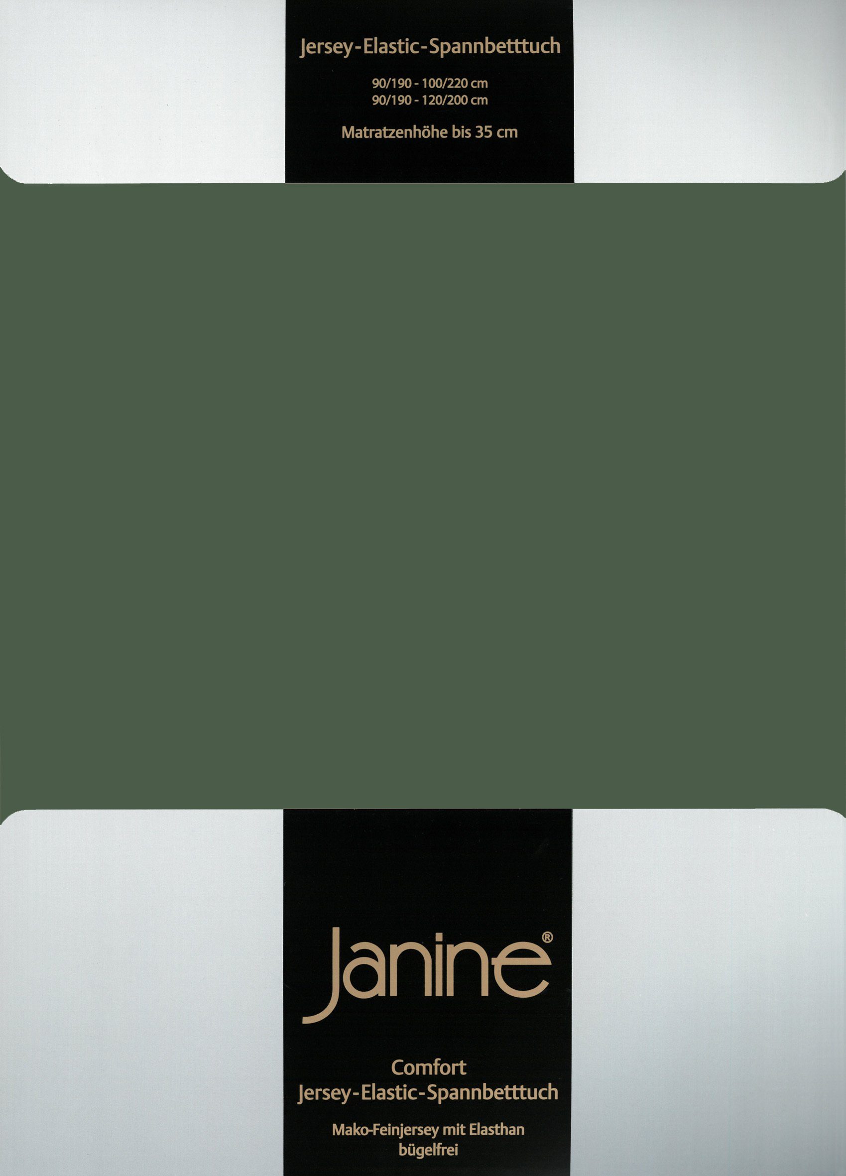 Janine Spannbettlaken ELASTIC 5002, Jersey-Elasthan, Gummizug: günstig online kaufen