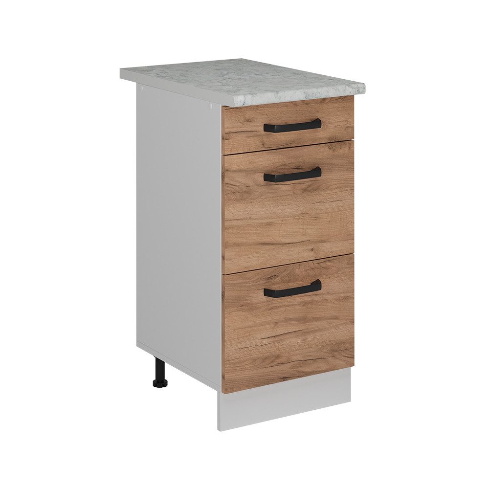 Vicco Unterschrank R-Line, Goldkraft Eiche/Weiß, 40 günstig online kaufen