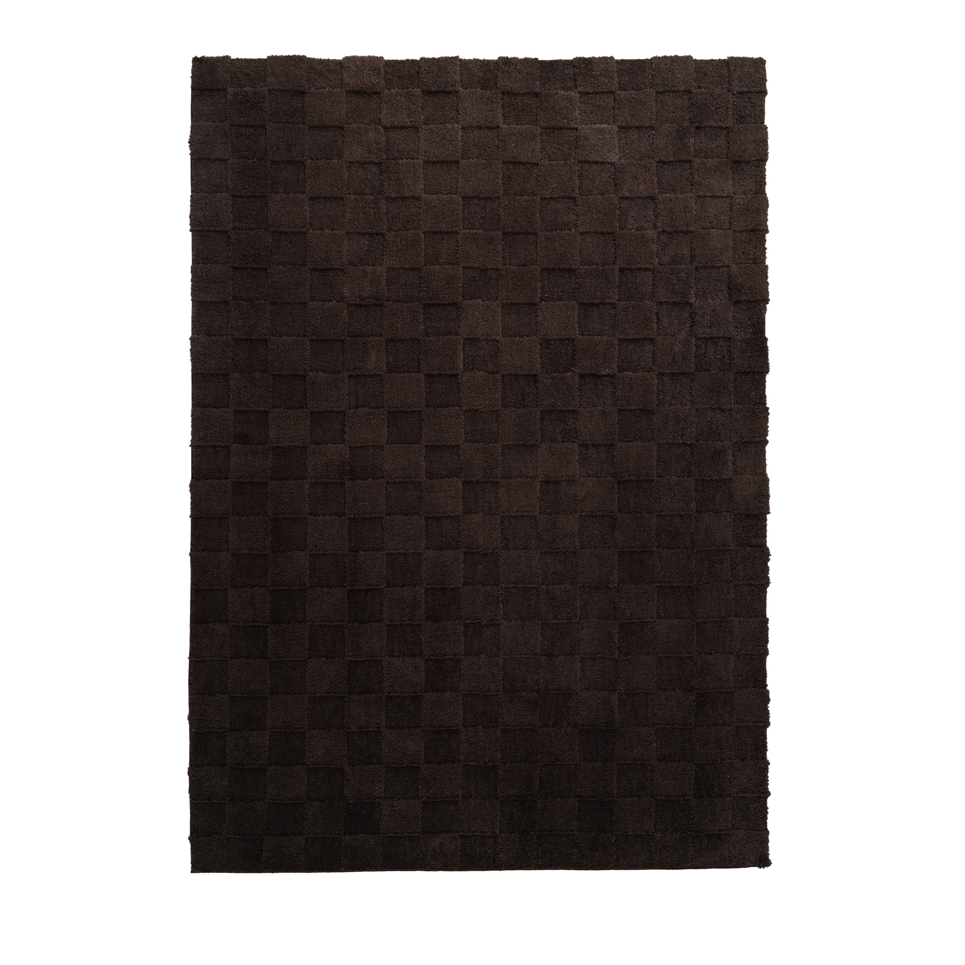 LeGer Home by Lena Gercke Teppich Esmé, Hochflor-Teppiche, weich, Boho, rechteckig, Höhe: 23 mm, Hoch-Tief-Struktur, Uni, Kästchen, Wohnzimmer, Schlafzimmer, Esszimmer