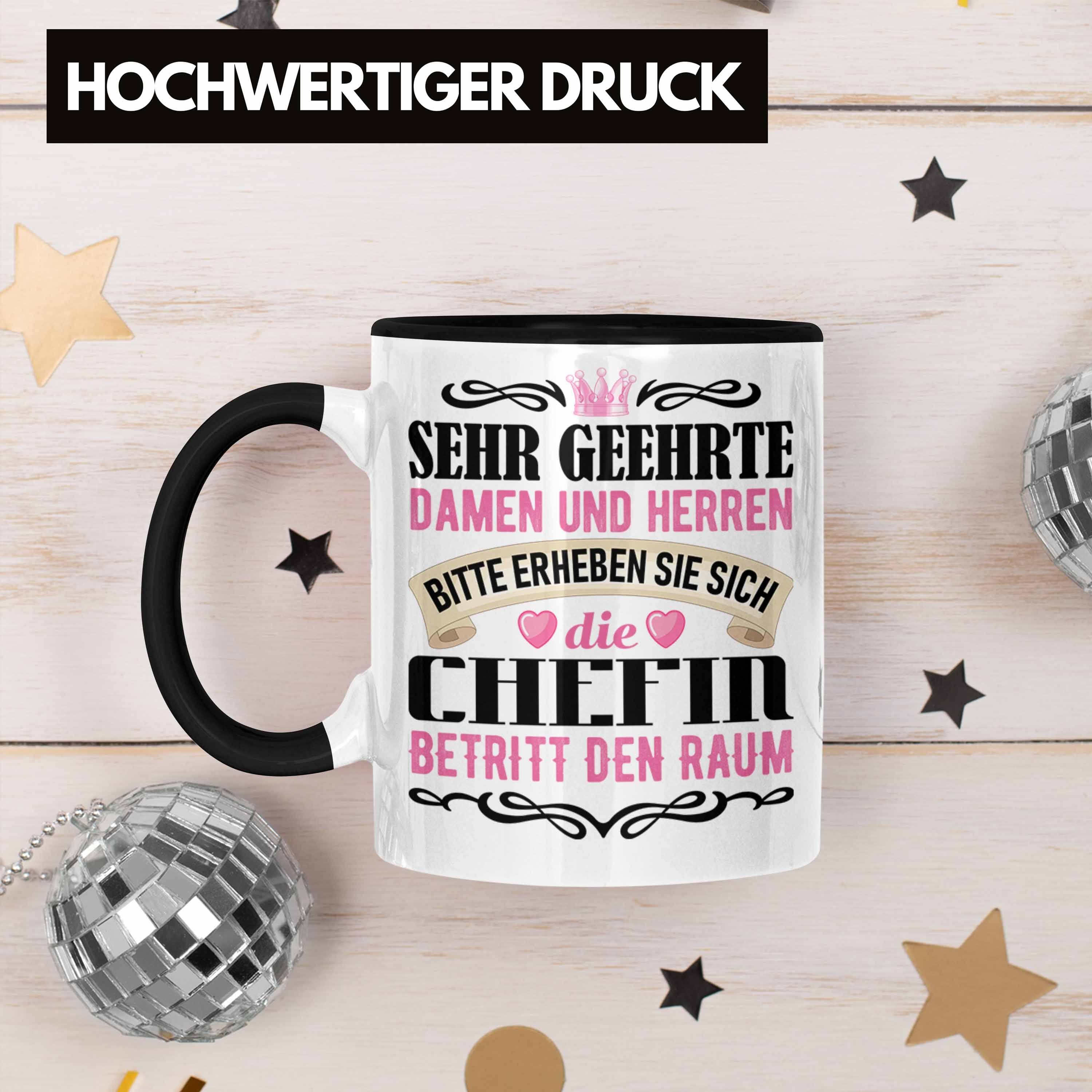 Lustige Chefin-Tasse Mit Spruch – 300 Ml, Keramik, Spülmaschinenfest, Perfekt Als Geschenk